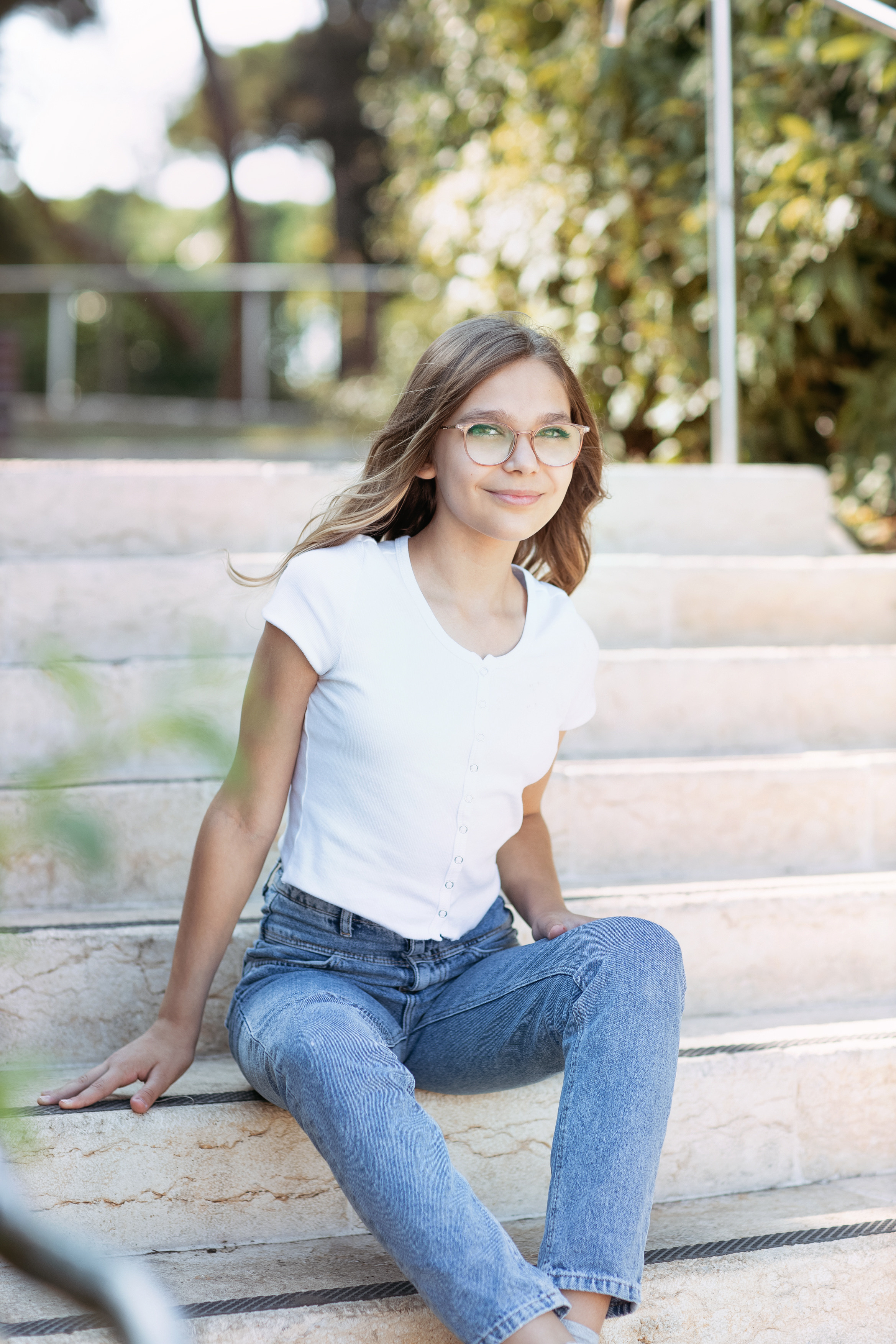 Фотосессия прогулка для именинницы Миланы. Home