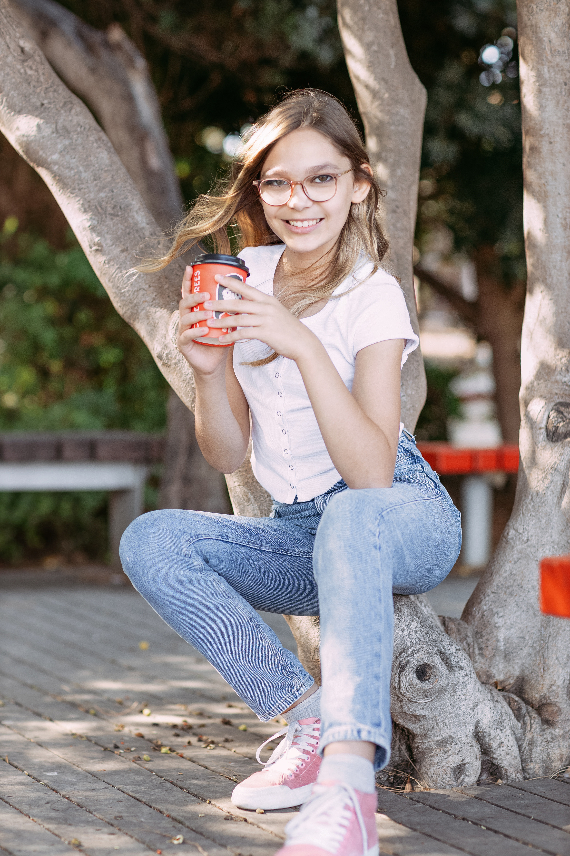 Фотосессия прогулка для именинницы Миланы. Home