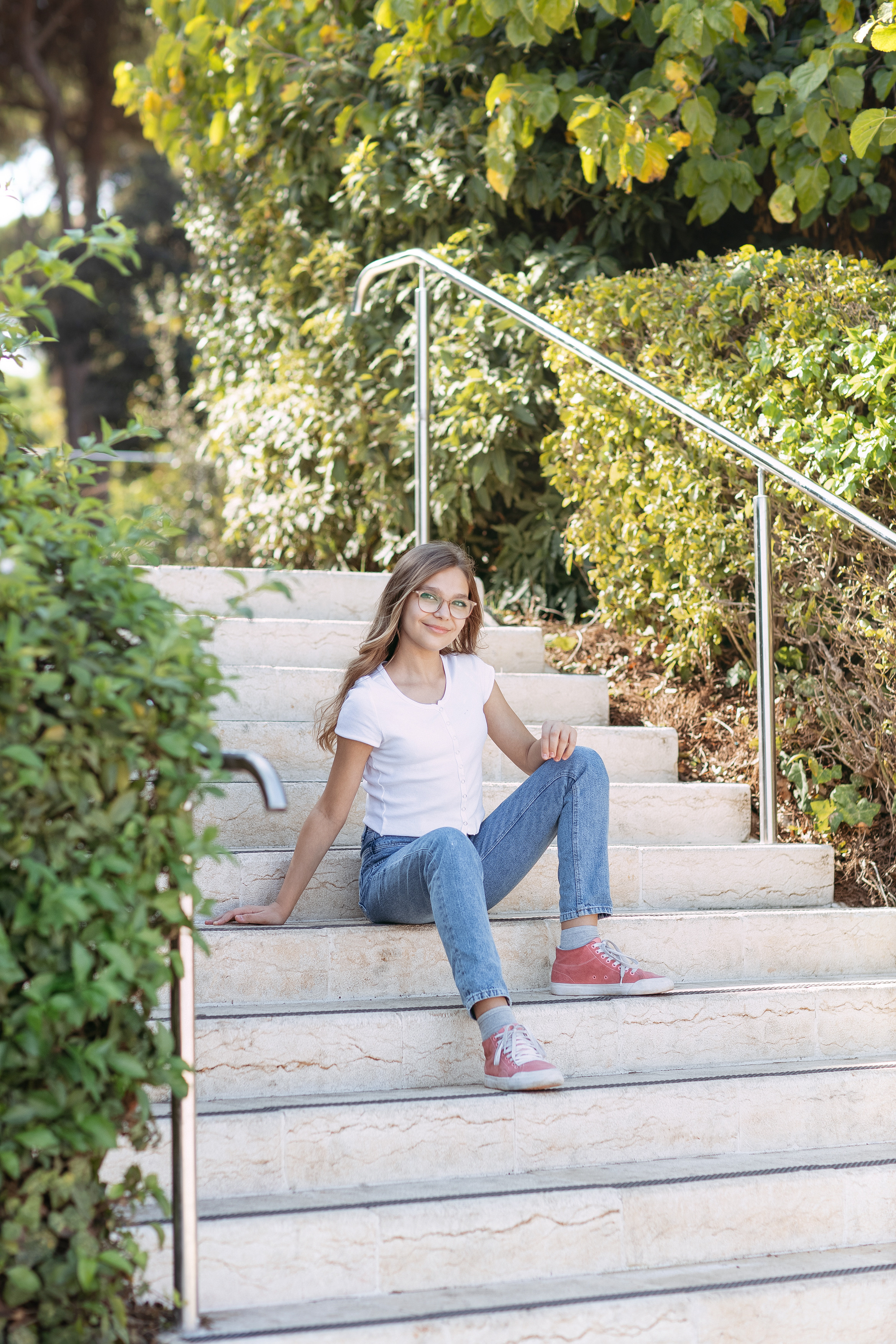 Фотосессия прогулка для именинницы Миланы. Home