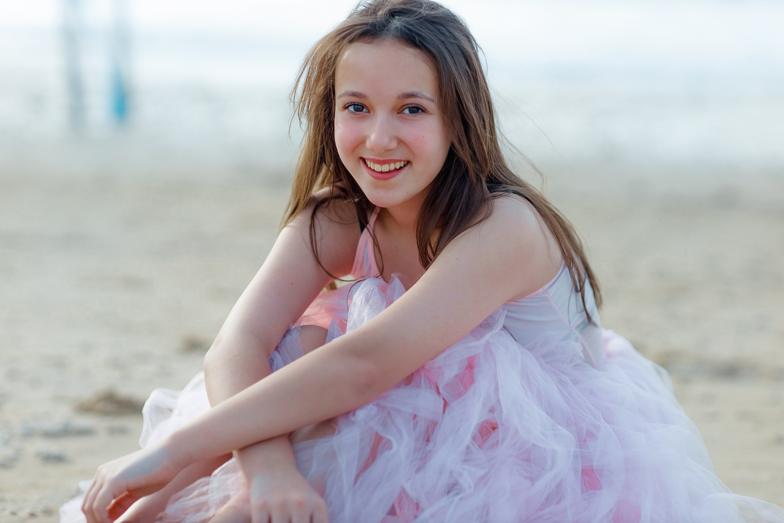 Bat Mitzva. Photoshoot for Diana. Home