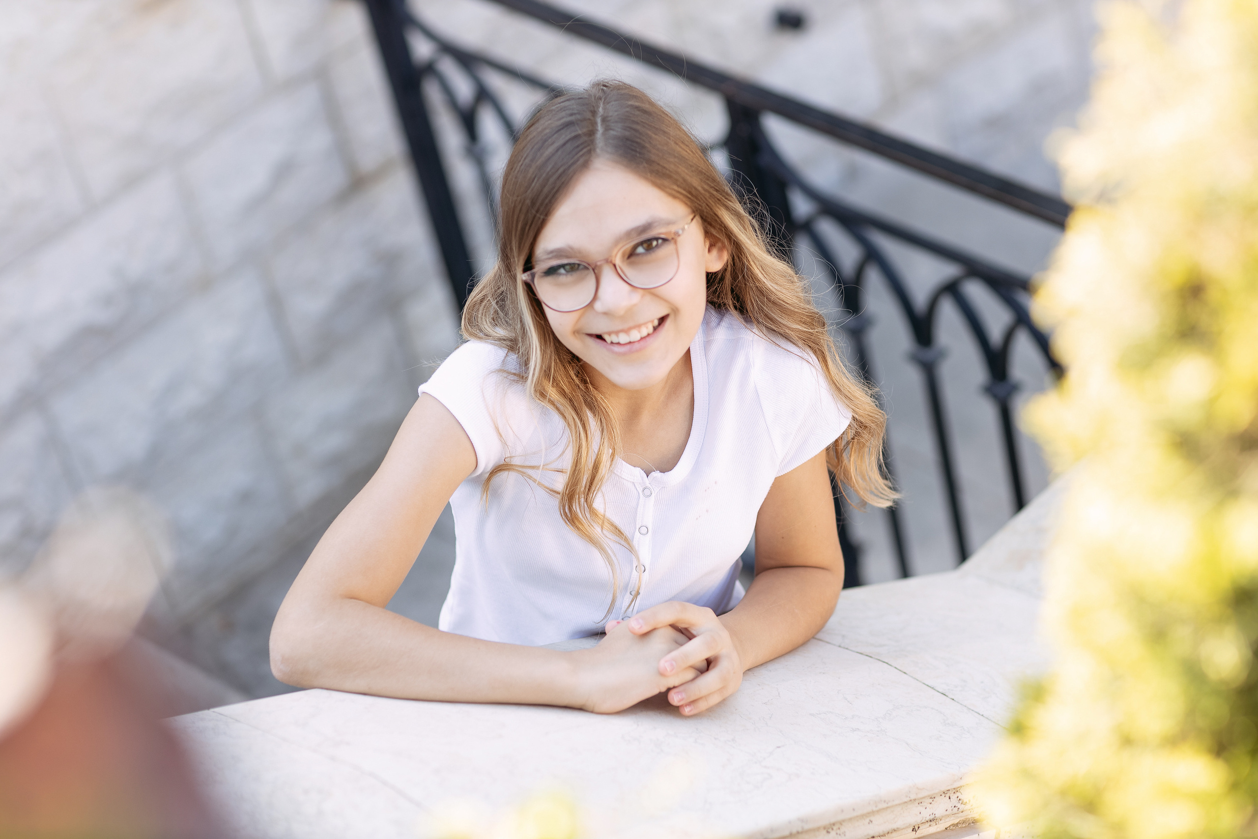 Фотосессия прогулка для именинницы Миланы. Home