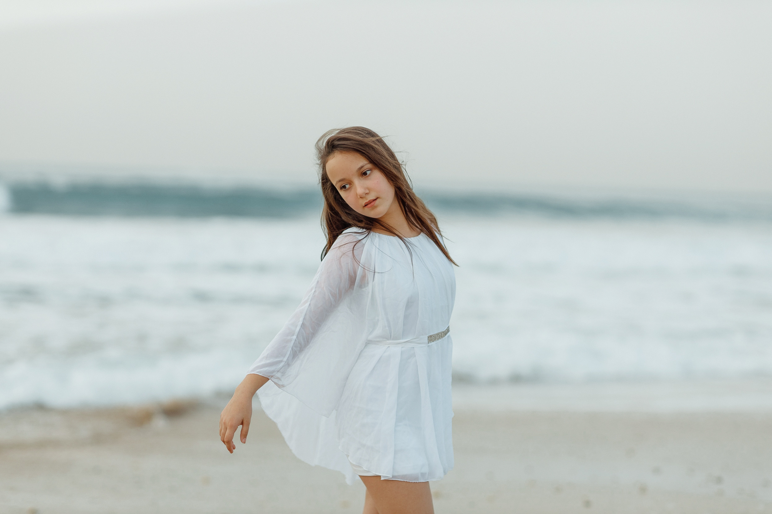 Bat Mitzva. Photoshoot for Diana. Home