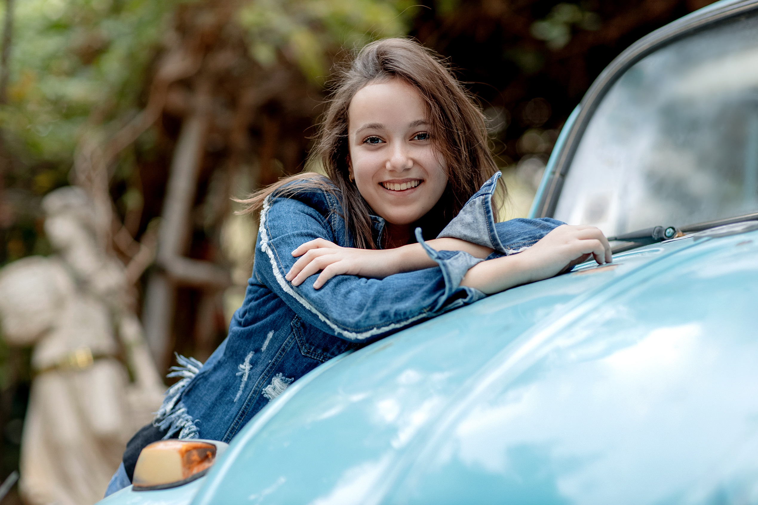 Bat Mitzva. Photoshoot for Diana. Home