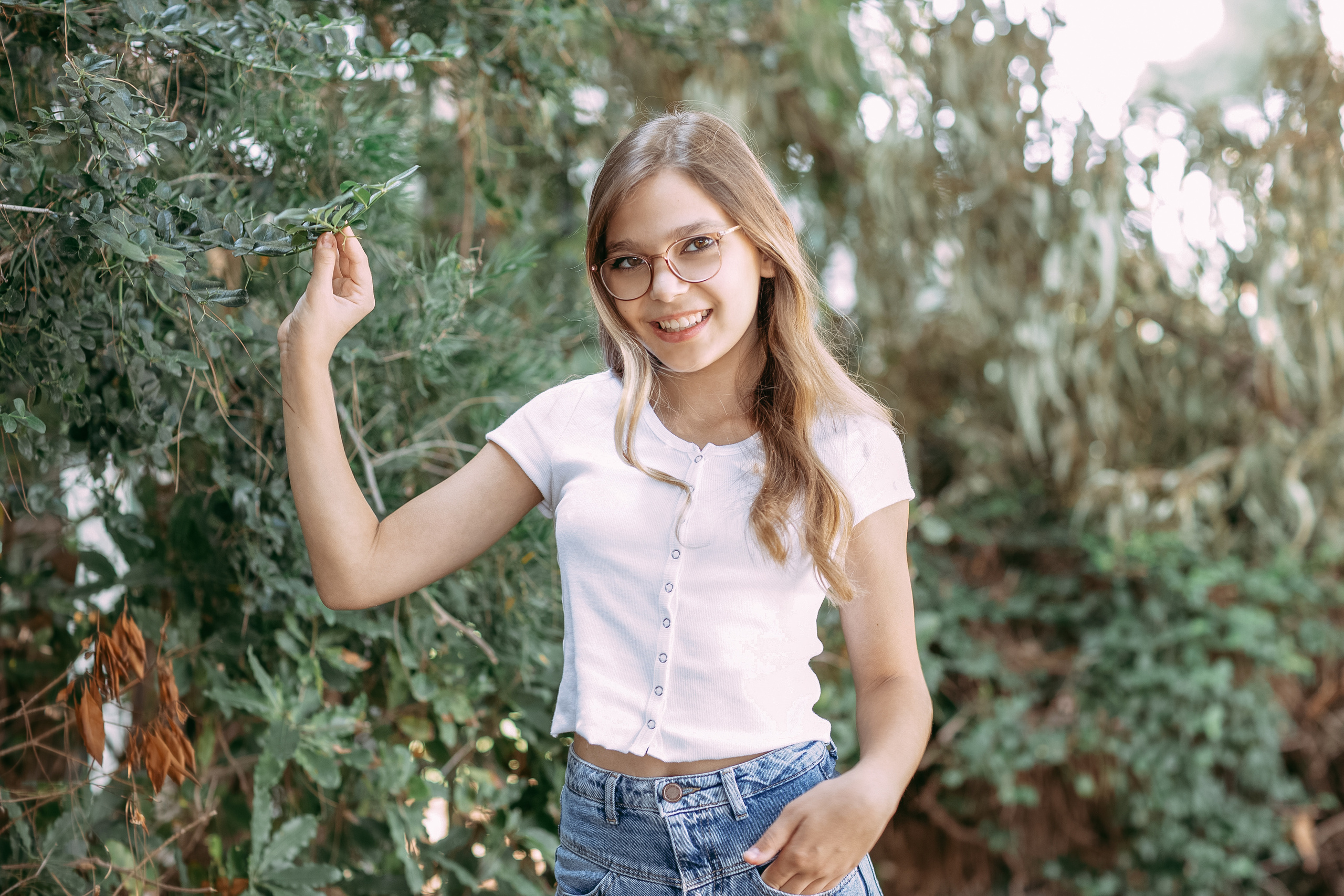 Фотосессия прогулка для именинницы Миланы. Home