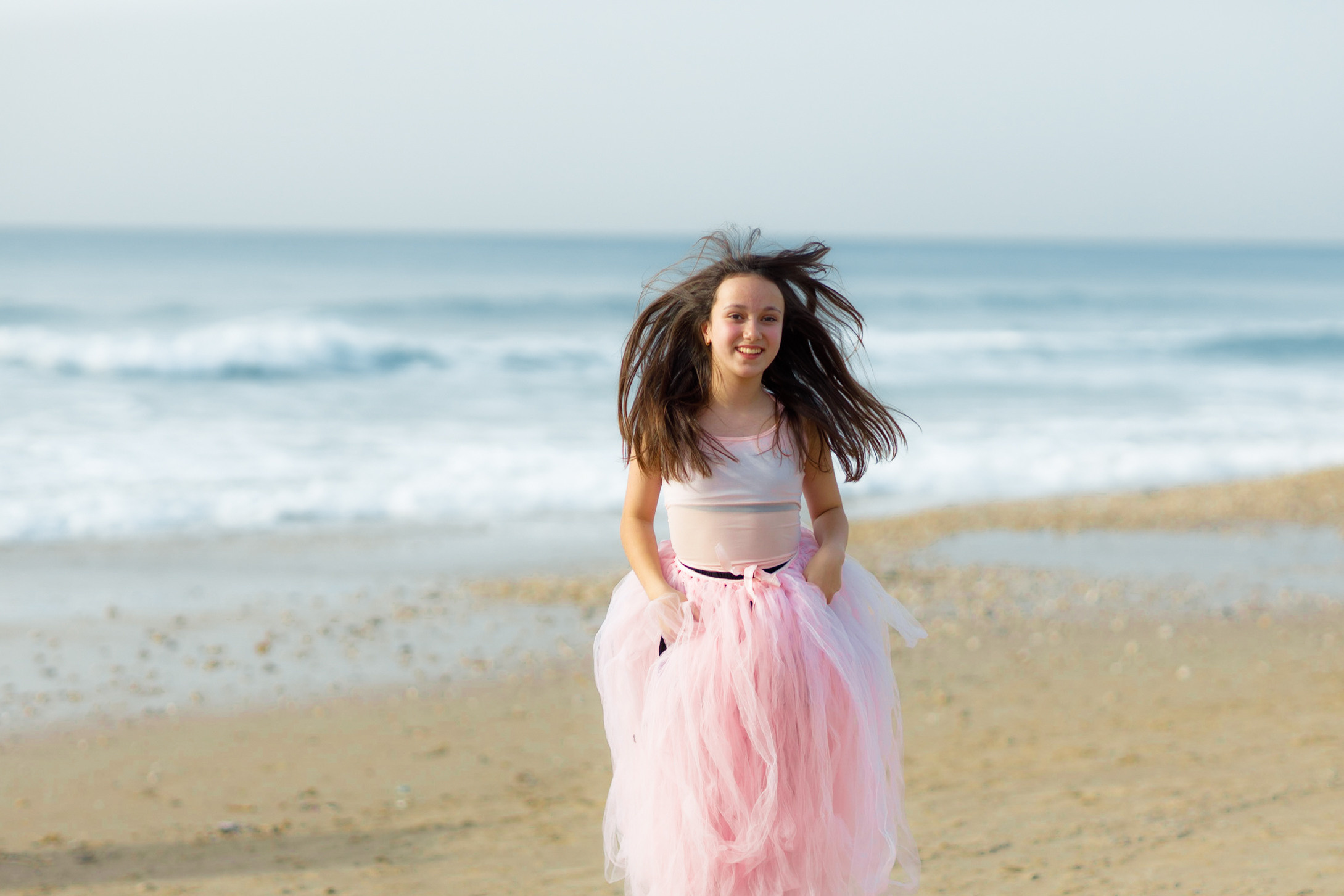 Bat Mitzva. Photoshoot for Diana. Home