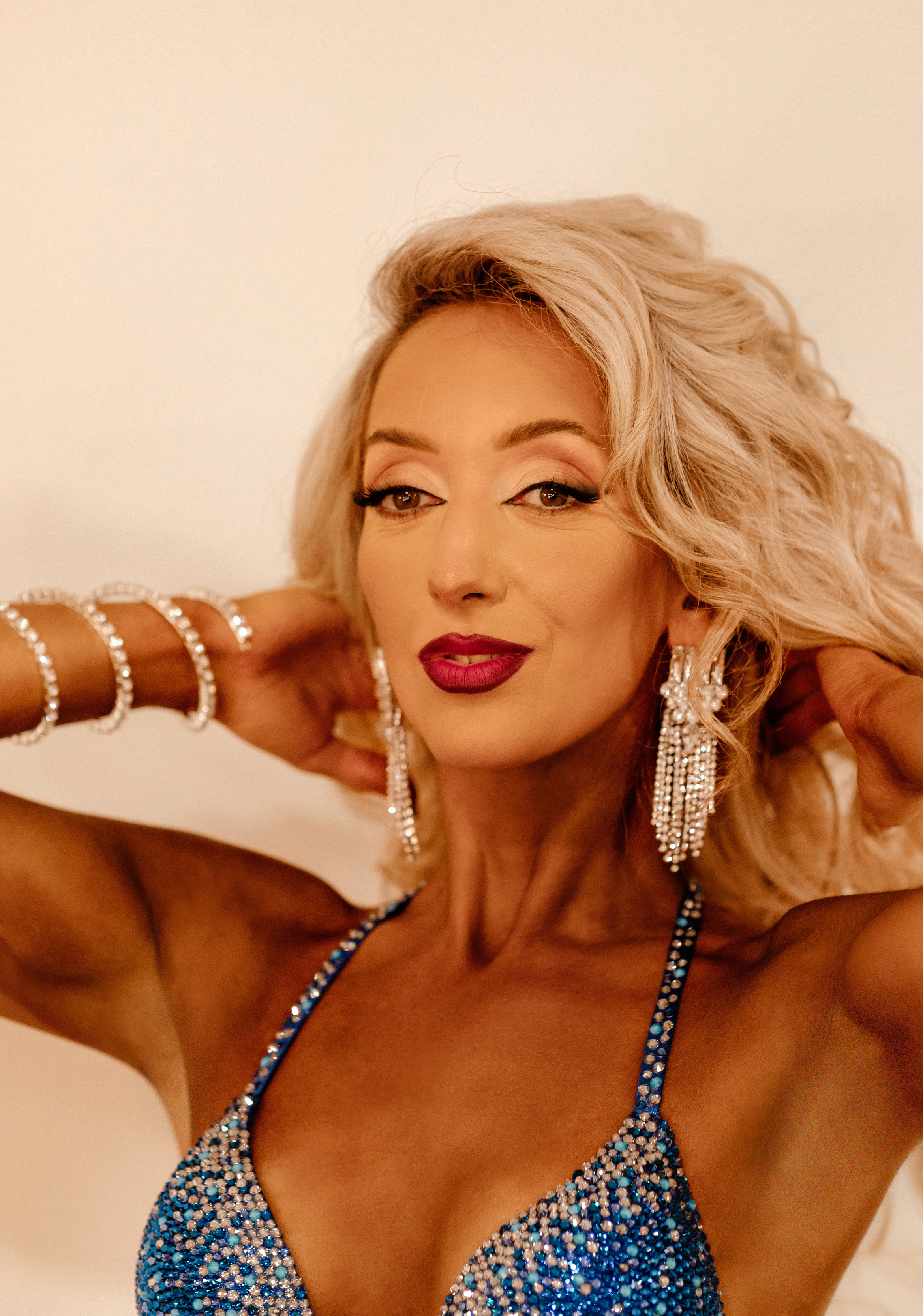 Portrait Shooting at the competition «Miss Bikini» for Alina. Home