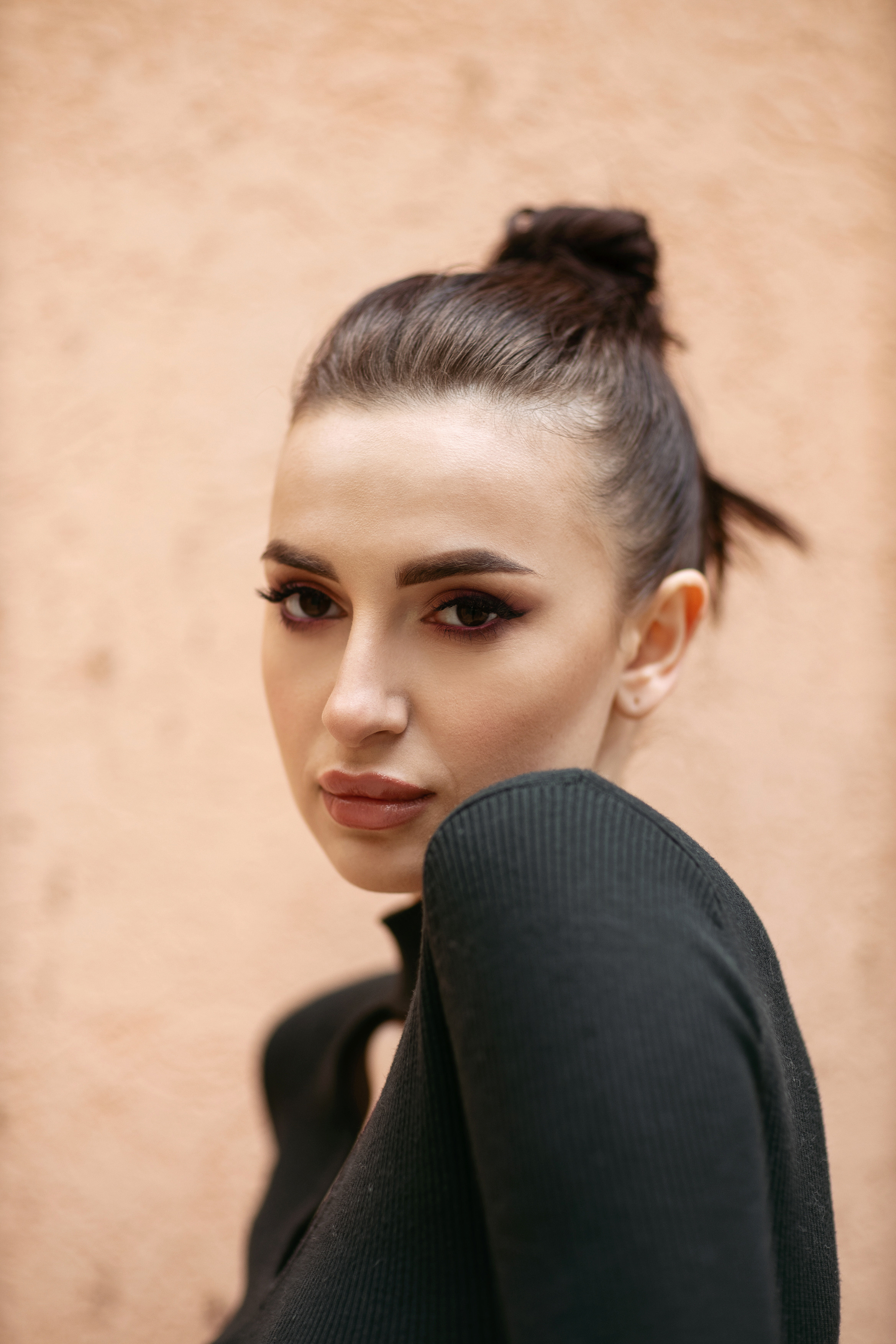 Milena. Street Style photoshooting, Haifa. Home