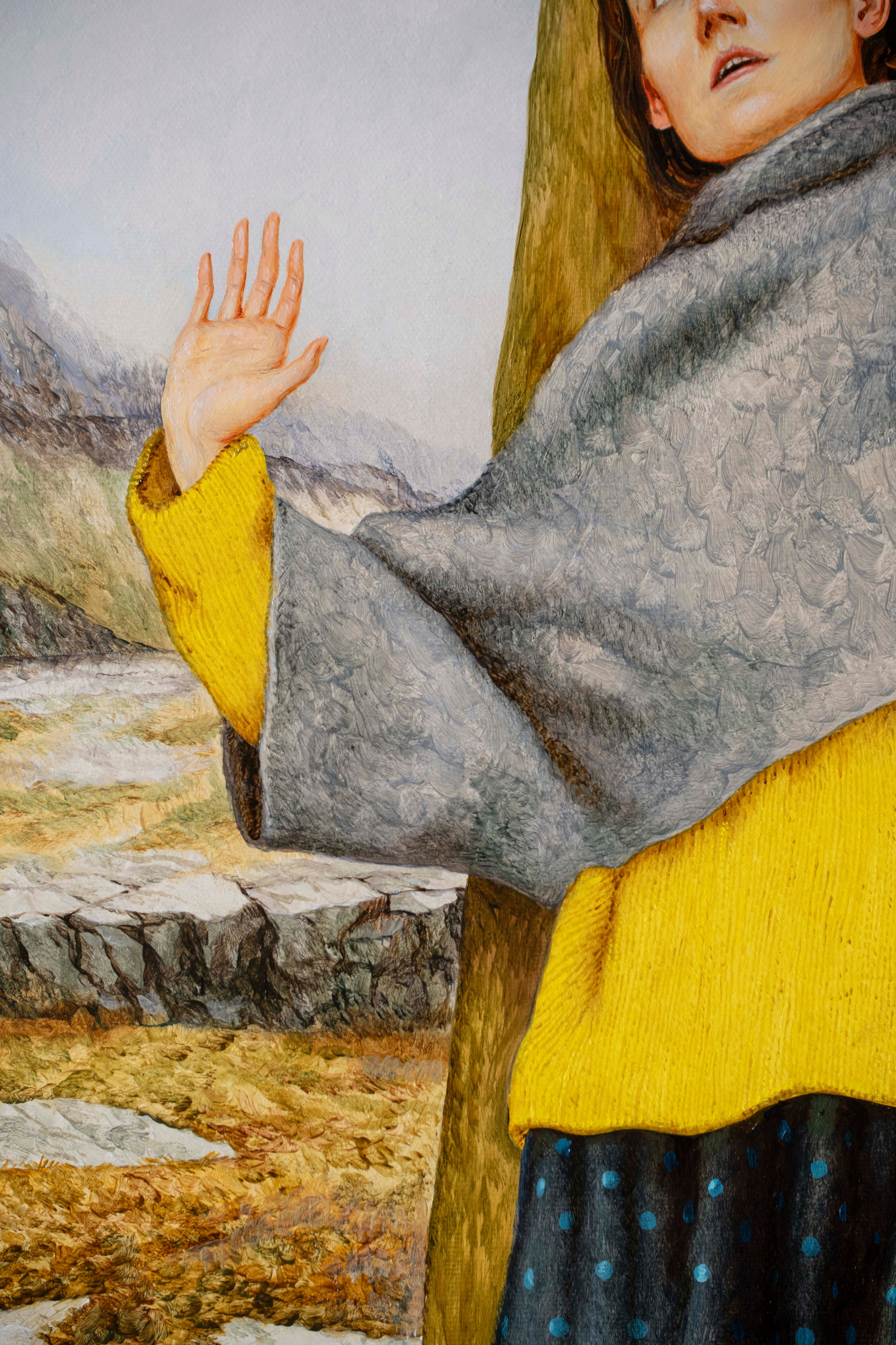 Figure by a tree. Paul Rog