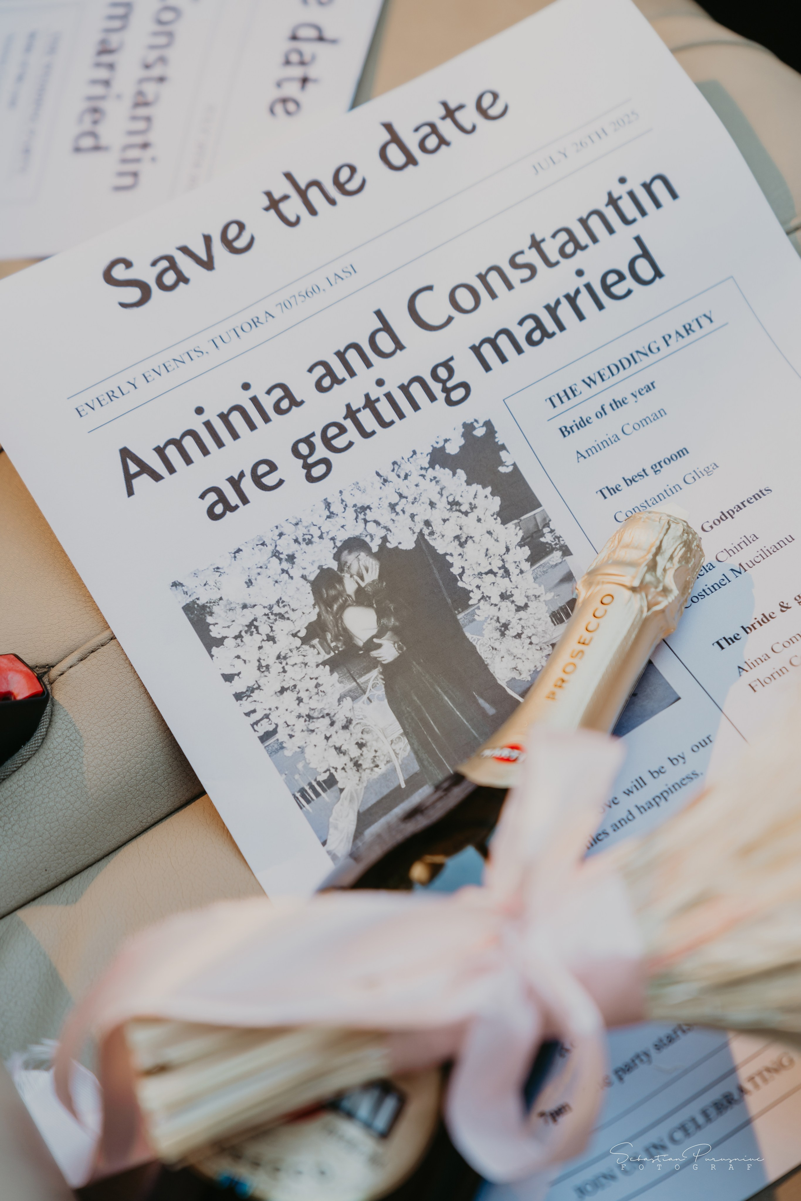 Save The Date. Sebastian Purusniuc Fotograf - Iasi