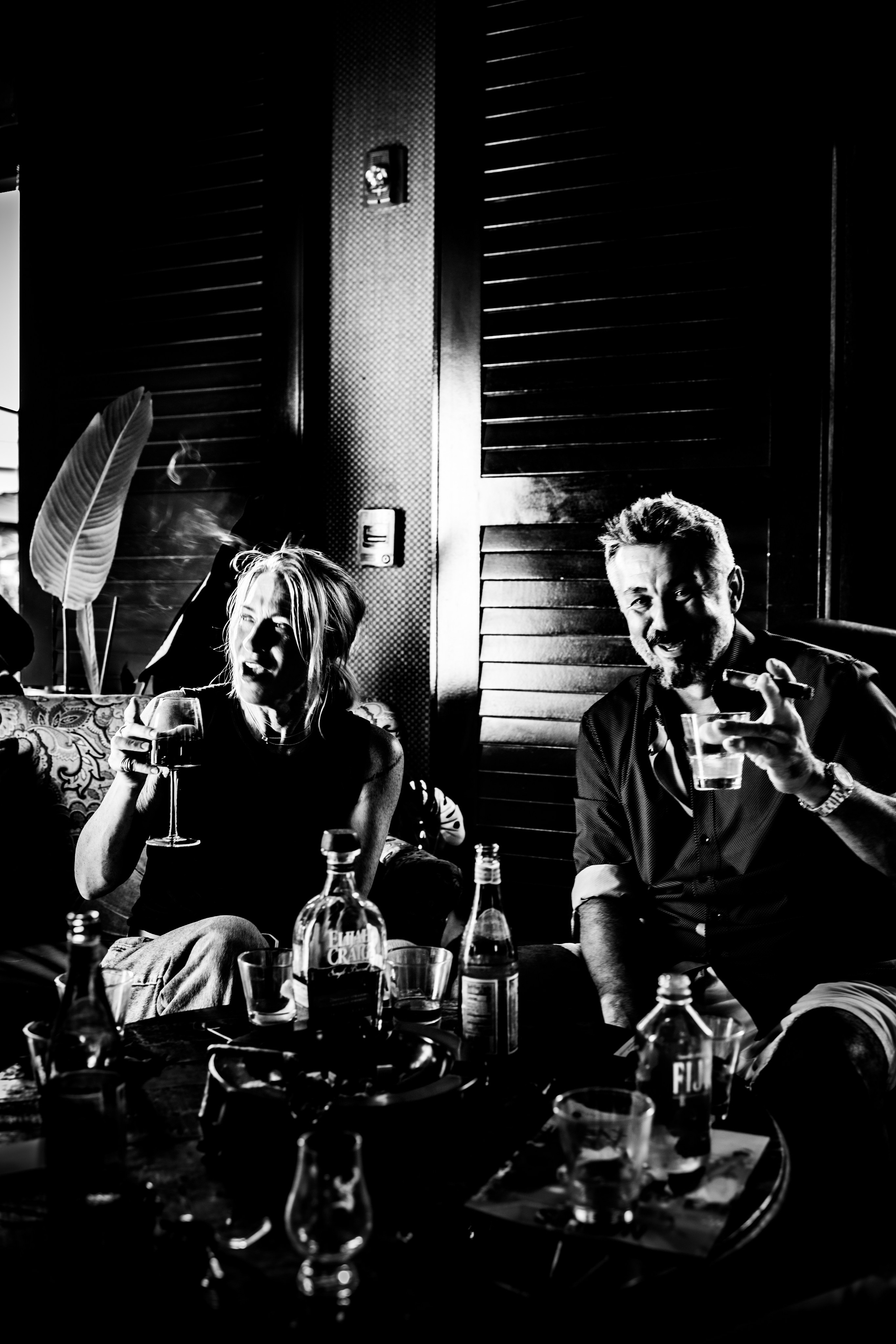 Burn Black and White Series. Out and About 239