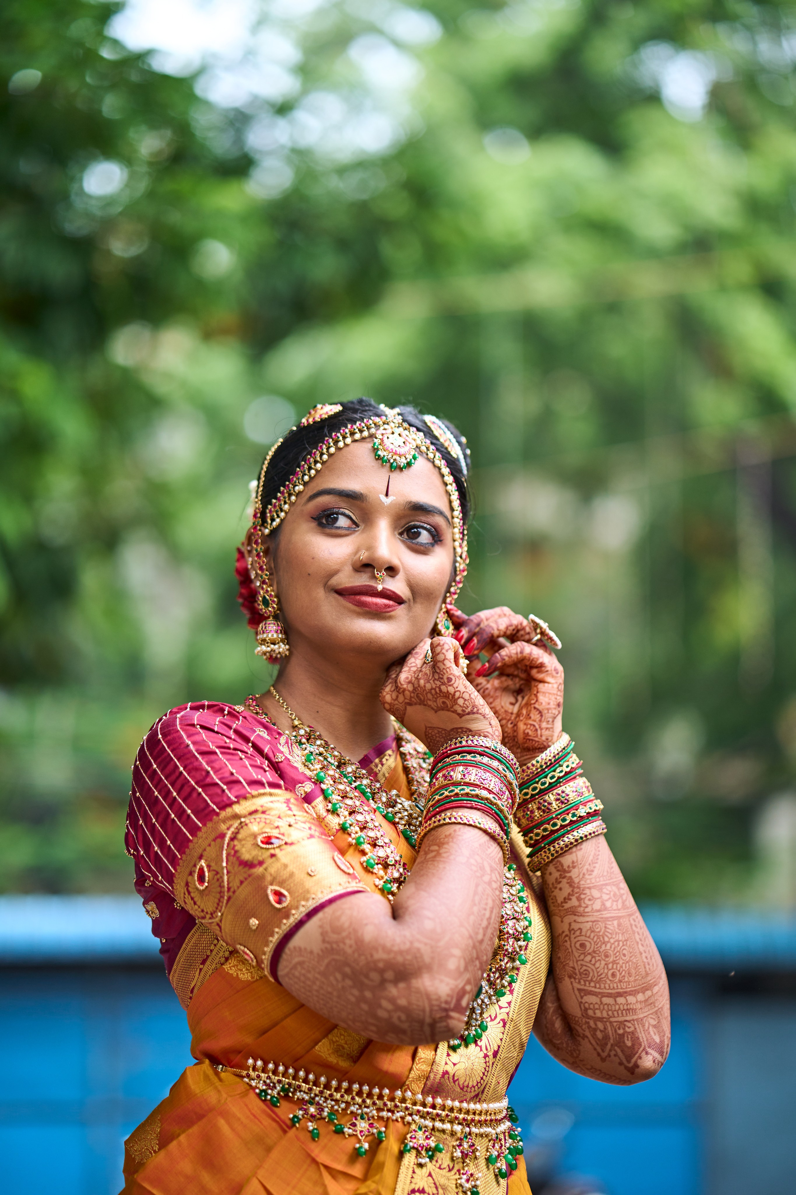 Ananya & Srihari. Menu