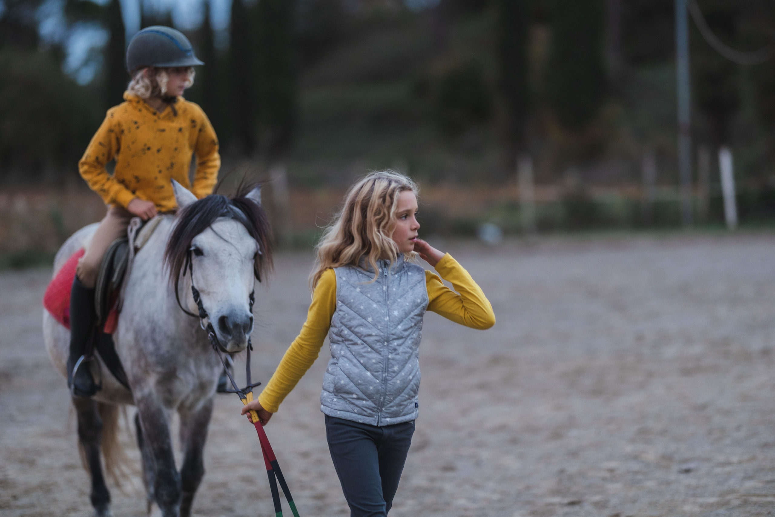 Filip and horses in Italy. Nina Janeckova Photographer and Videographer in Bodensee Ravensburg