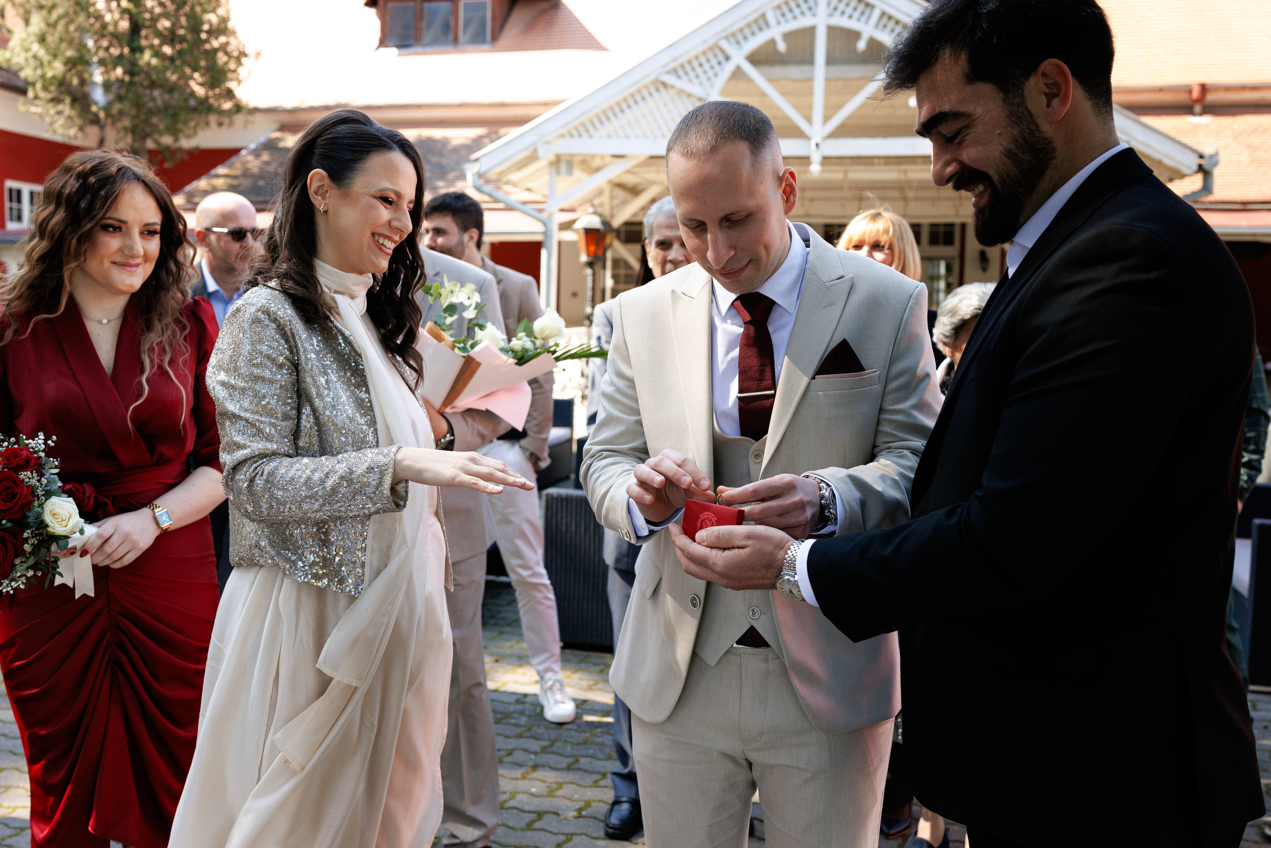 Venčanje Jovane i Aleksandra u Kaštelu Ečka. Fotografisanje venčanja - Milan Luković