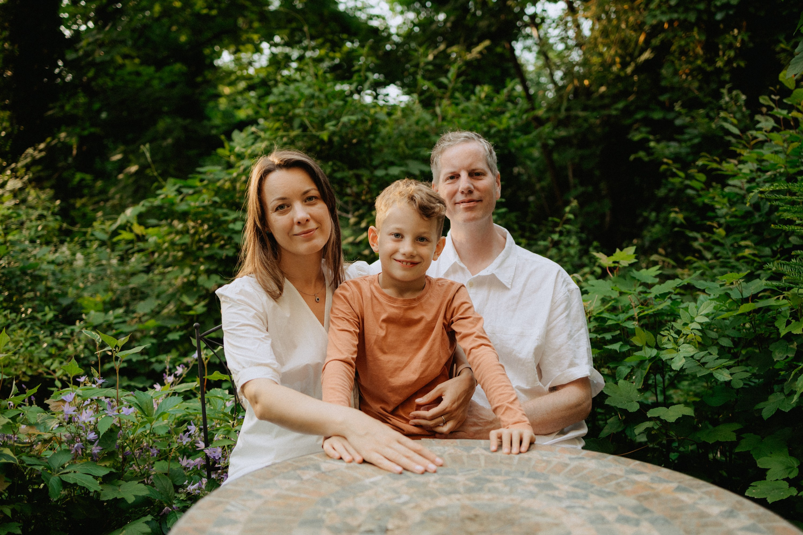Family in the city. Elena Gorobets. Photographer in Zagreb