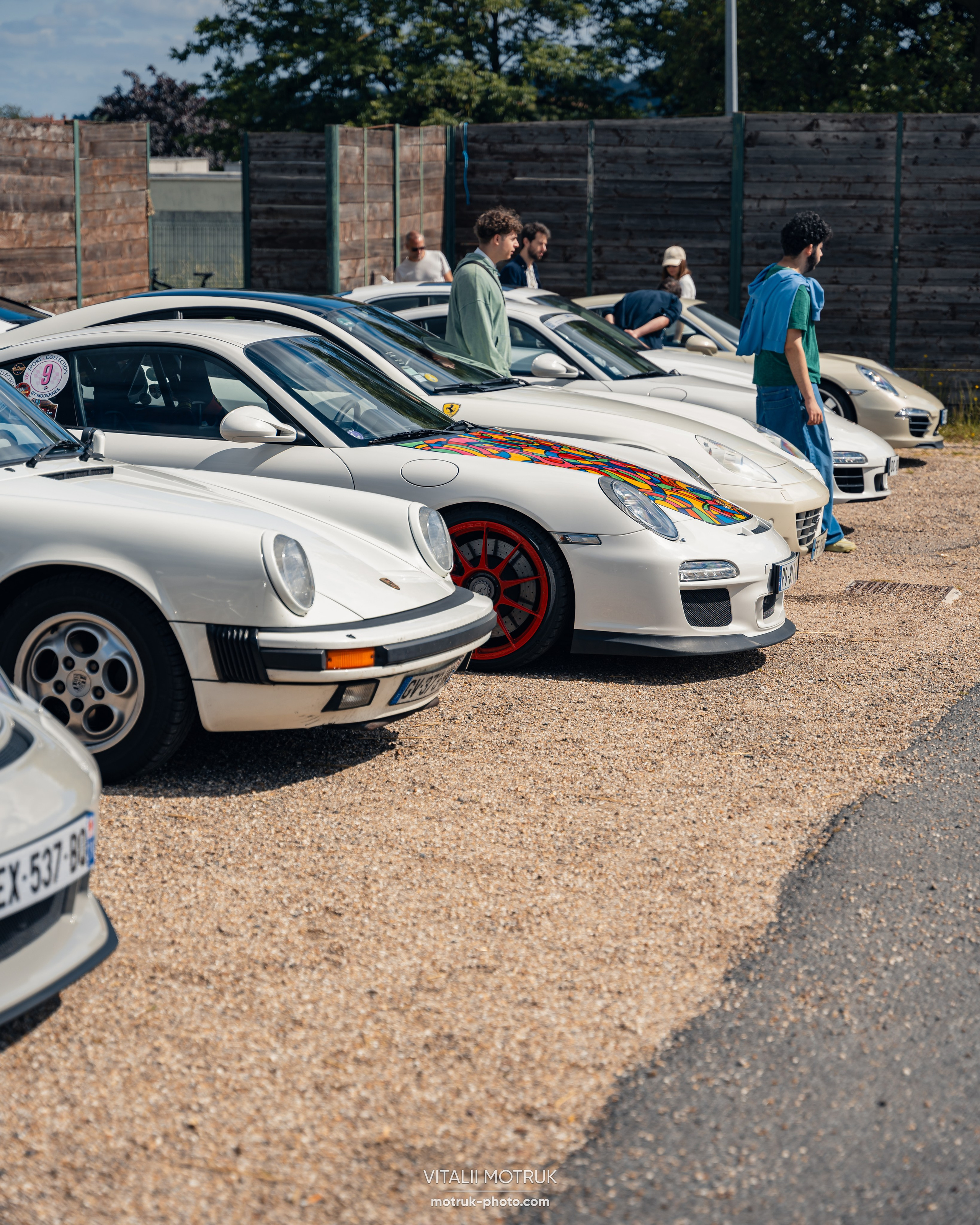 Cars and Coffee 23 juin 2024. Photographe de voitures à Paris — Vitalii Motruk