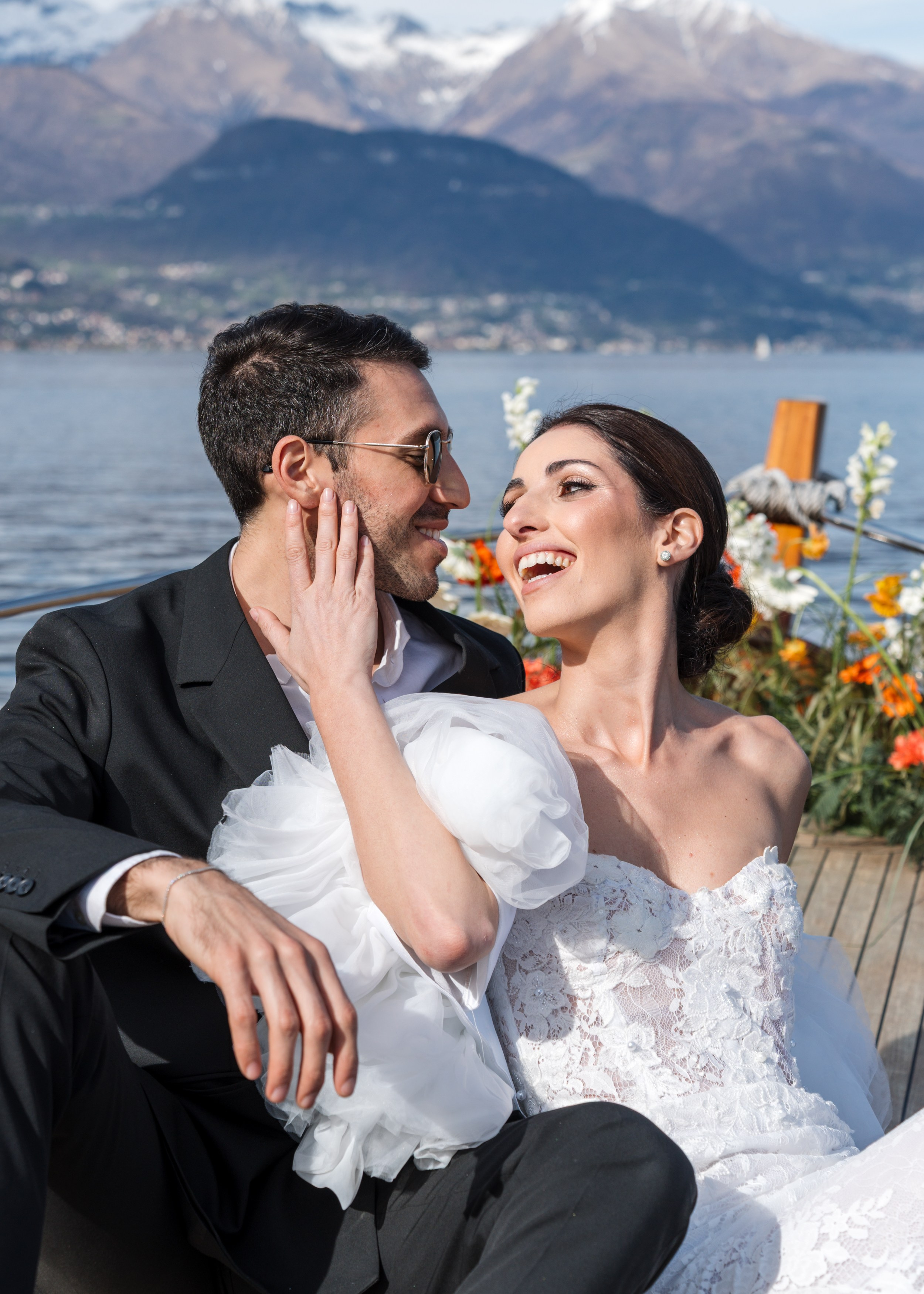 Sandra & Mario Lake Como Elopement. Proposal Photographer in Lake Como