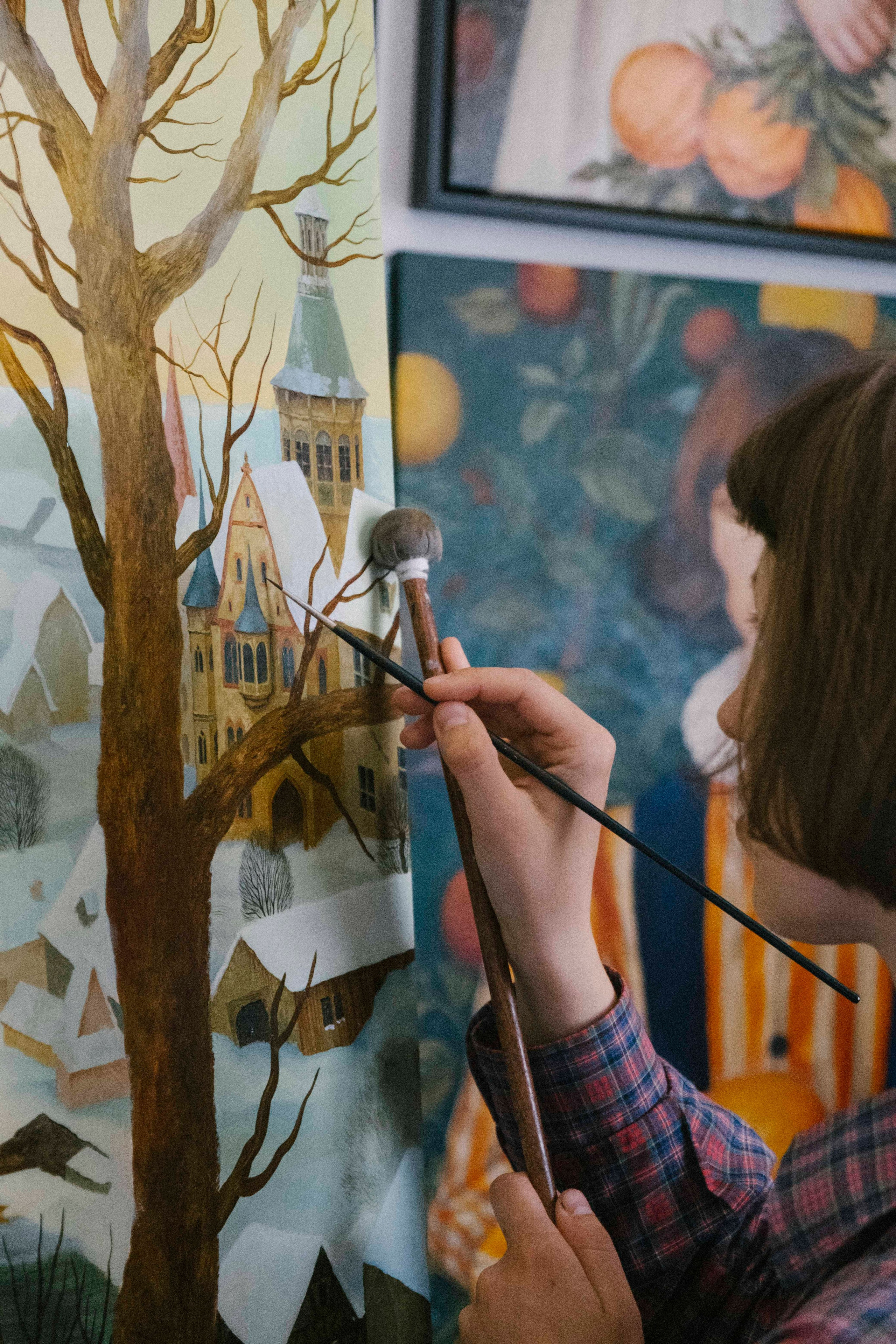 Collaboration with SCHAAL Handmade Artists Colors. ELEN BEZHEN