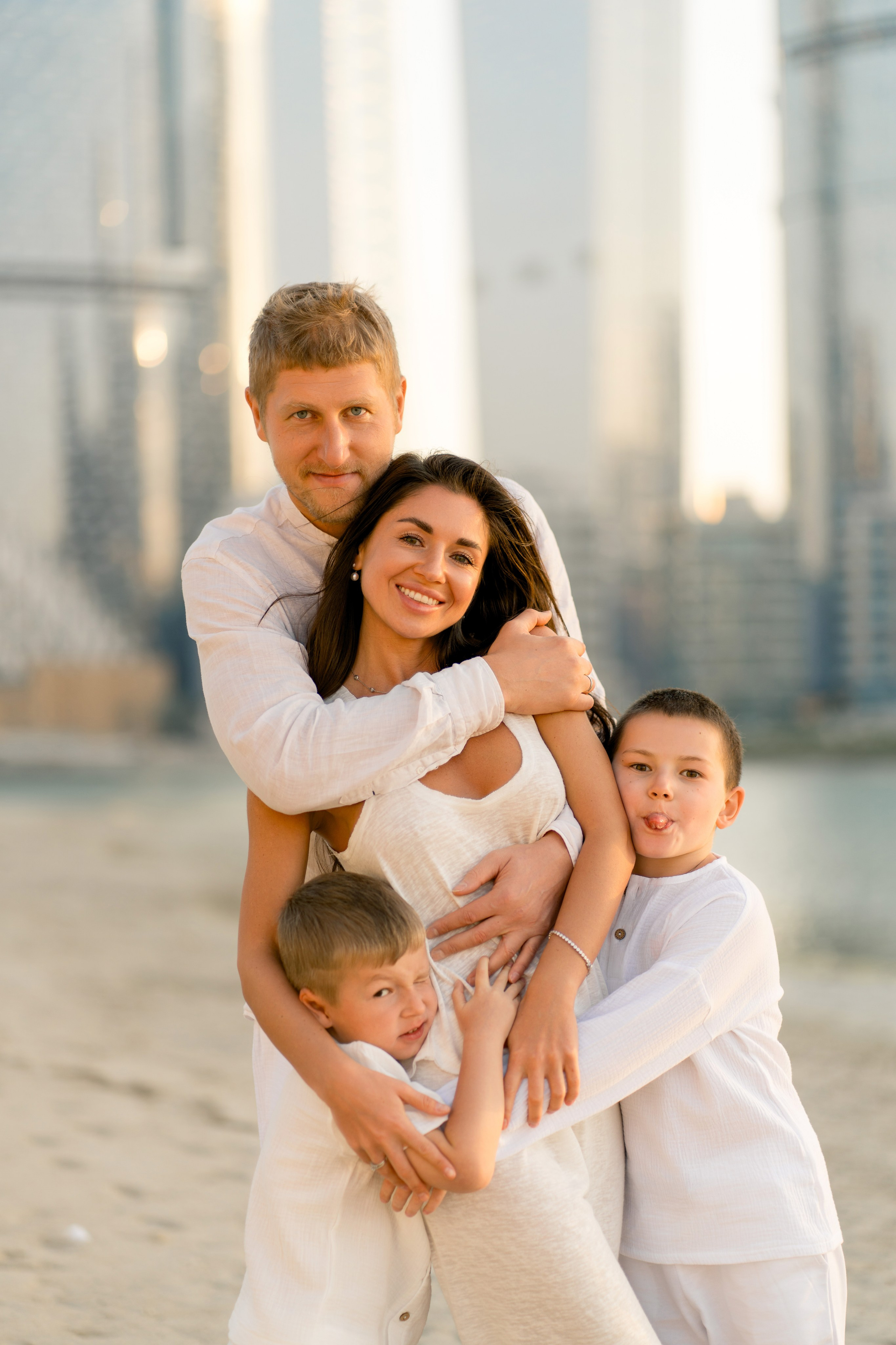 Семейная съемка. Фотограф в Абу Даби Марина