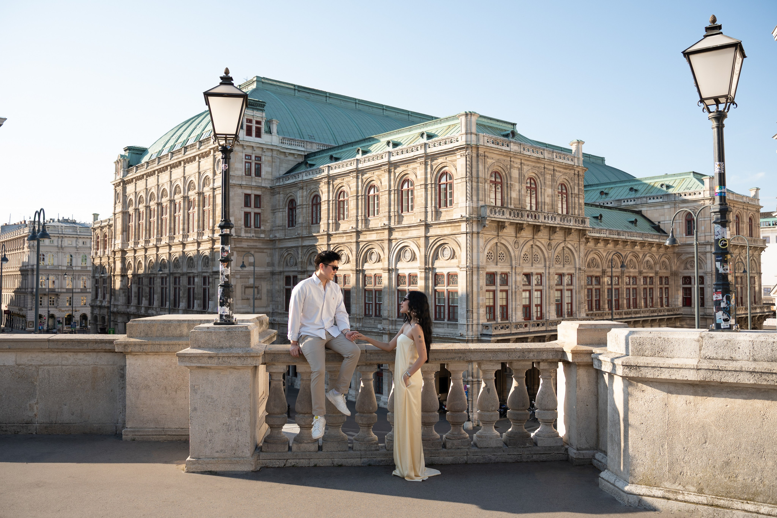 Audrey & Chong. Photo Vienna and Bratislava