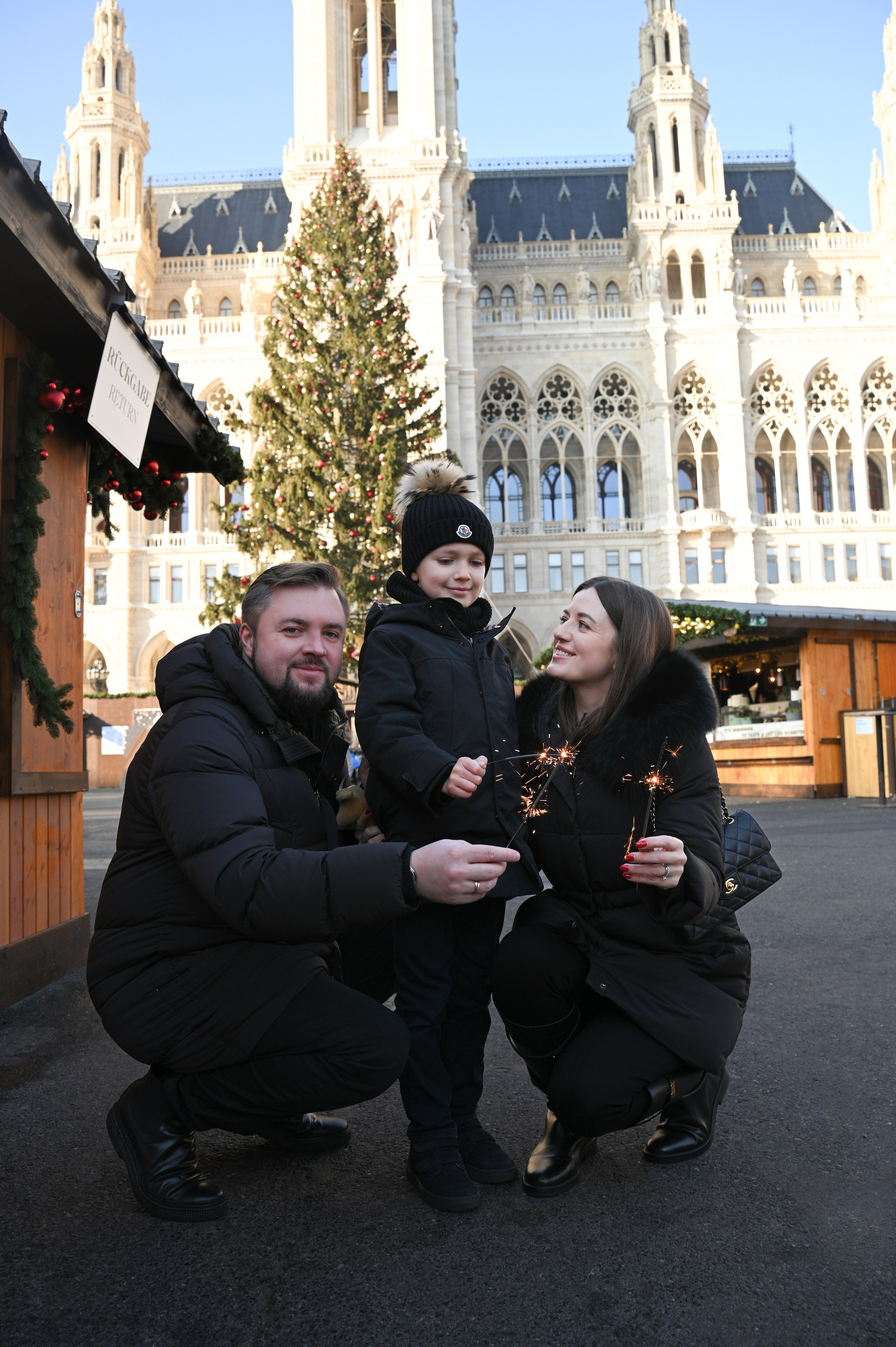 Winter Christmas Vienna. Photo Vienna and Bratislava