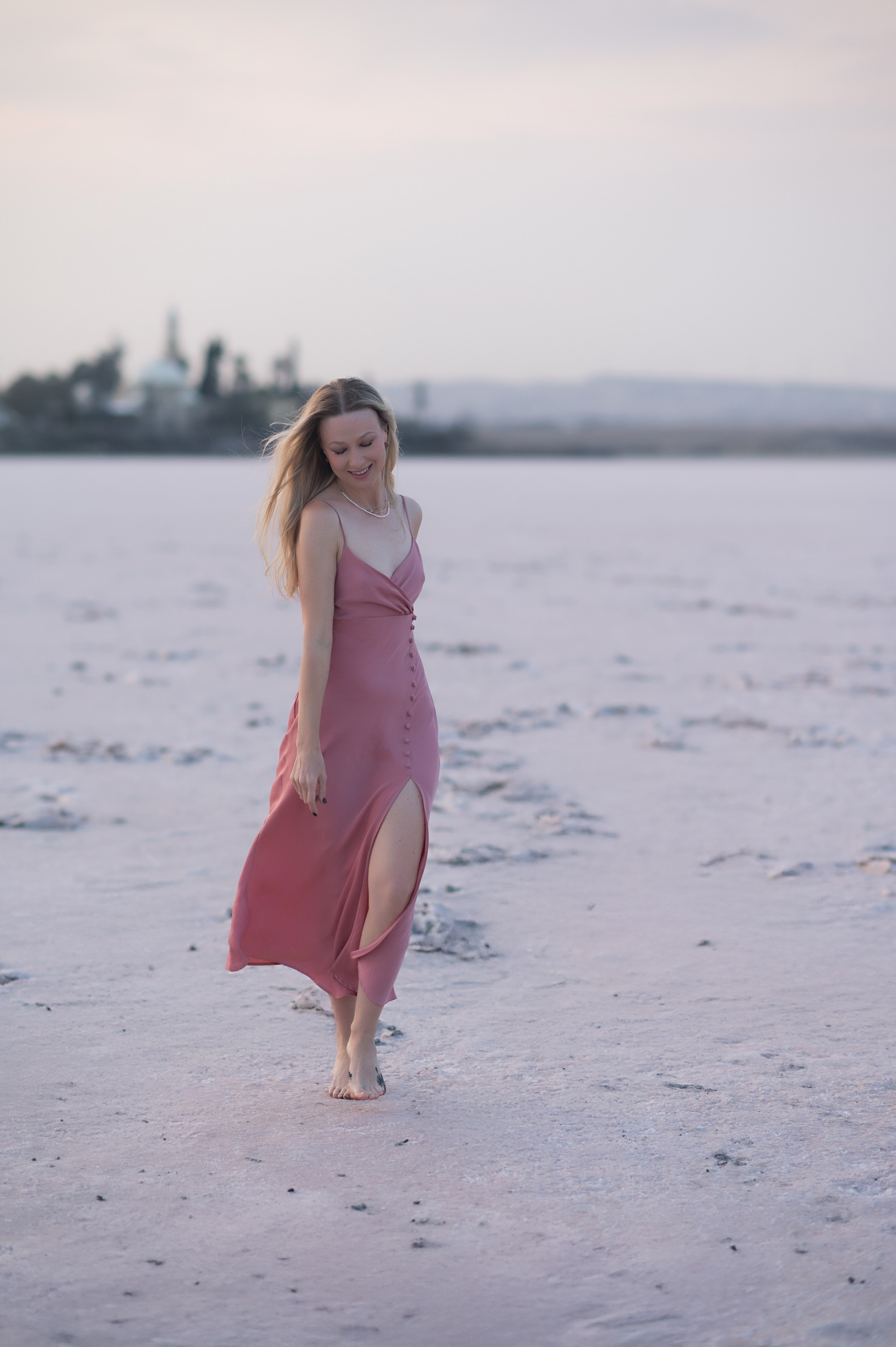 На Соленом озере. Фотограф на Кипре