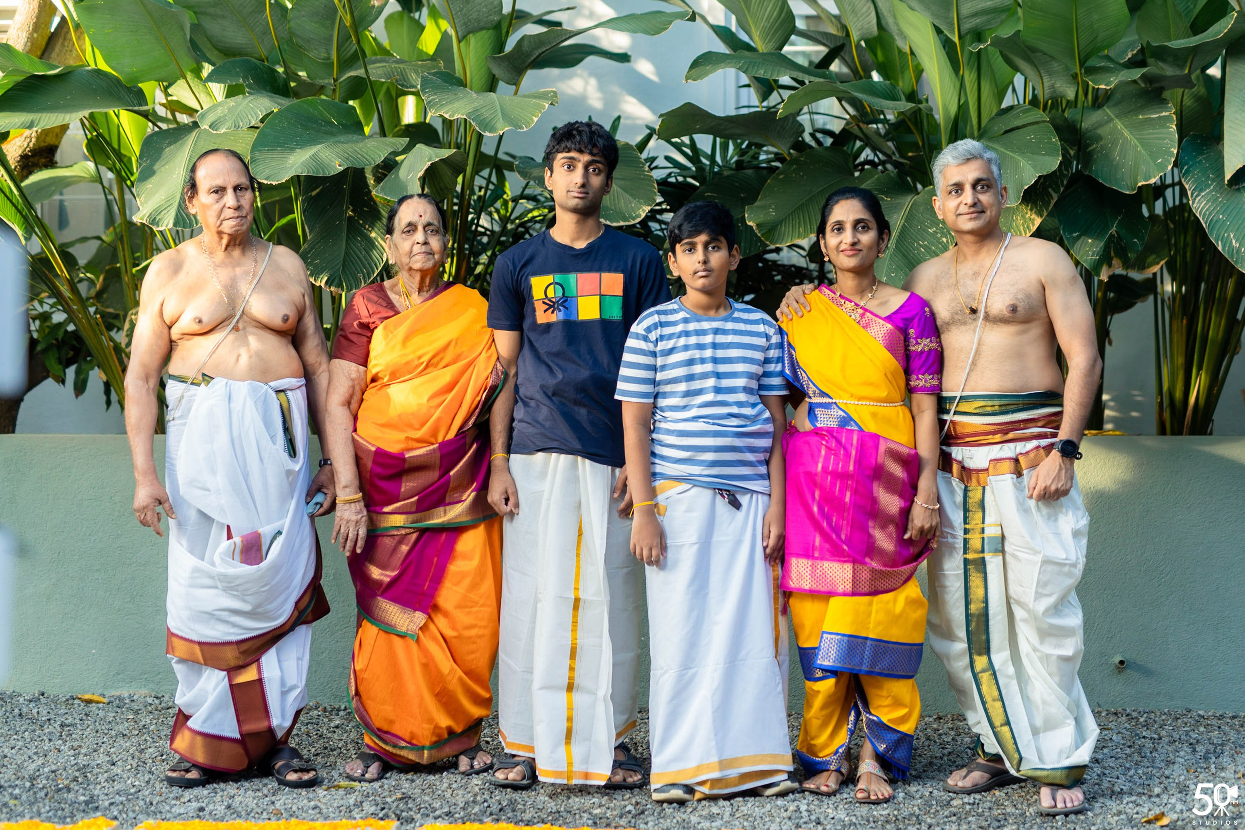 SANJAY AND SAKETH UPANAYANA. 50mm STUDIOS