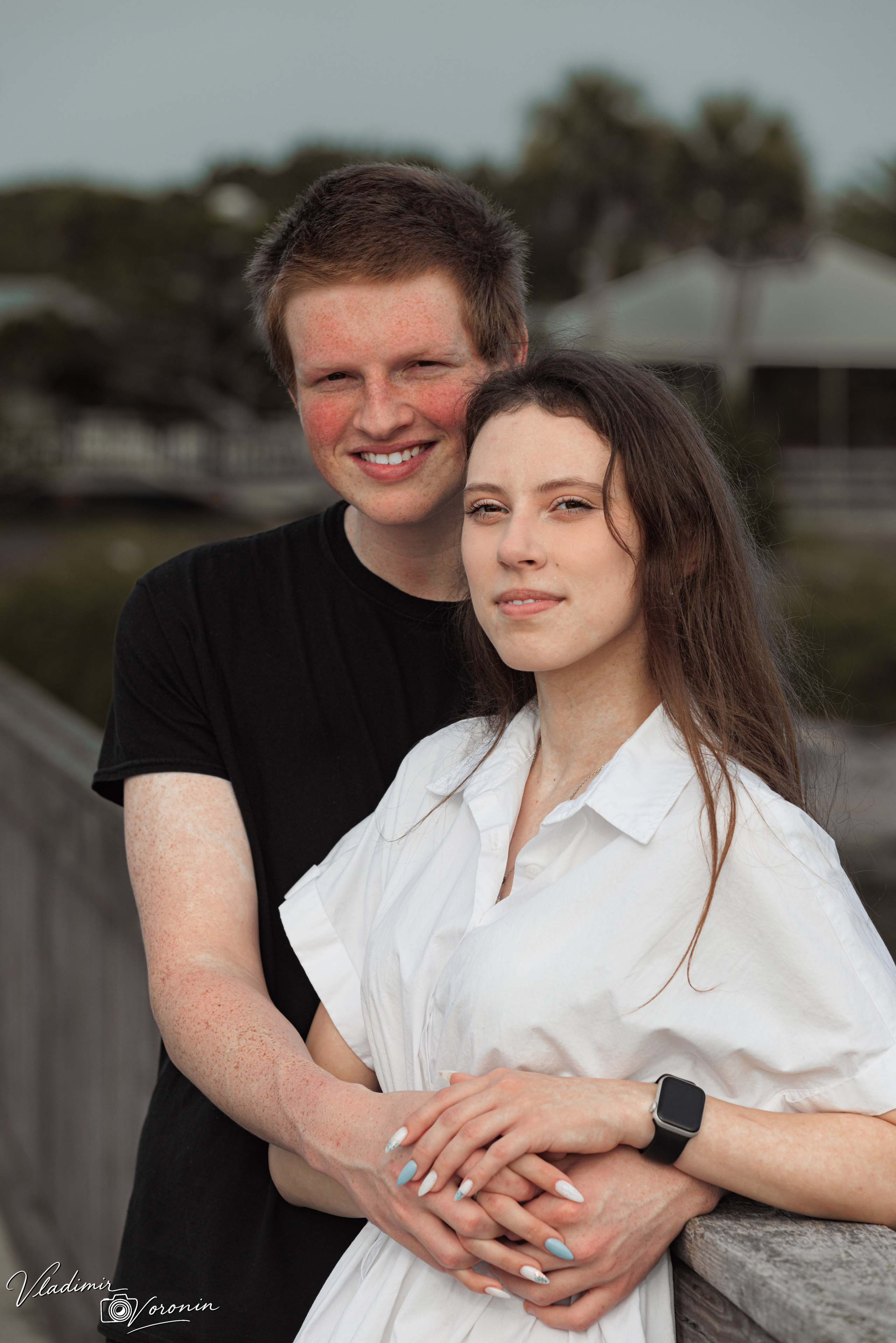 A tender morning by the lighthouse. Photographer St. Augustine
