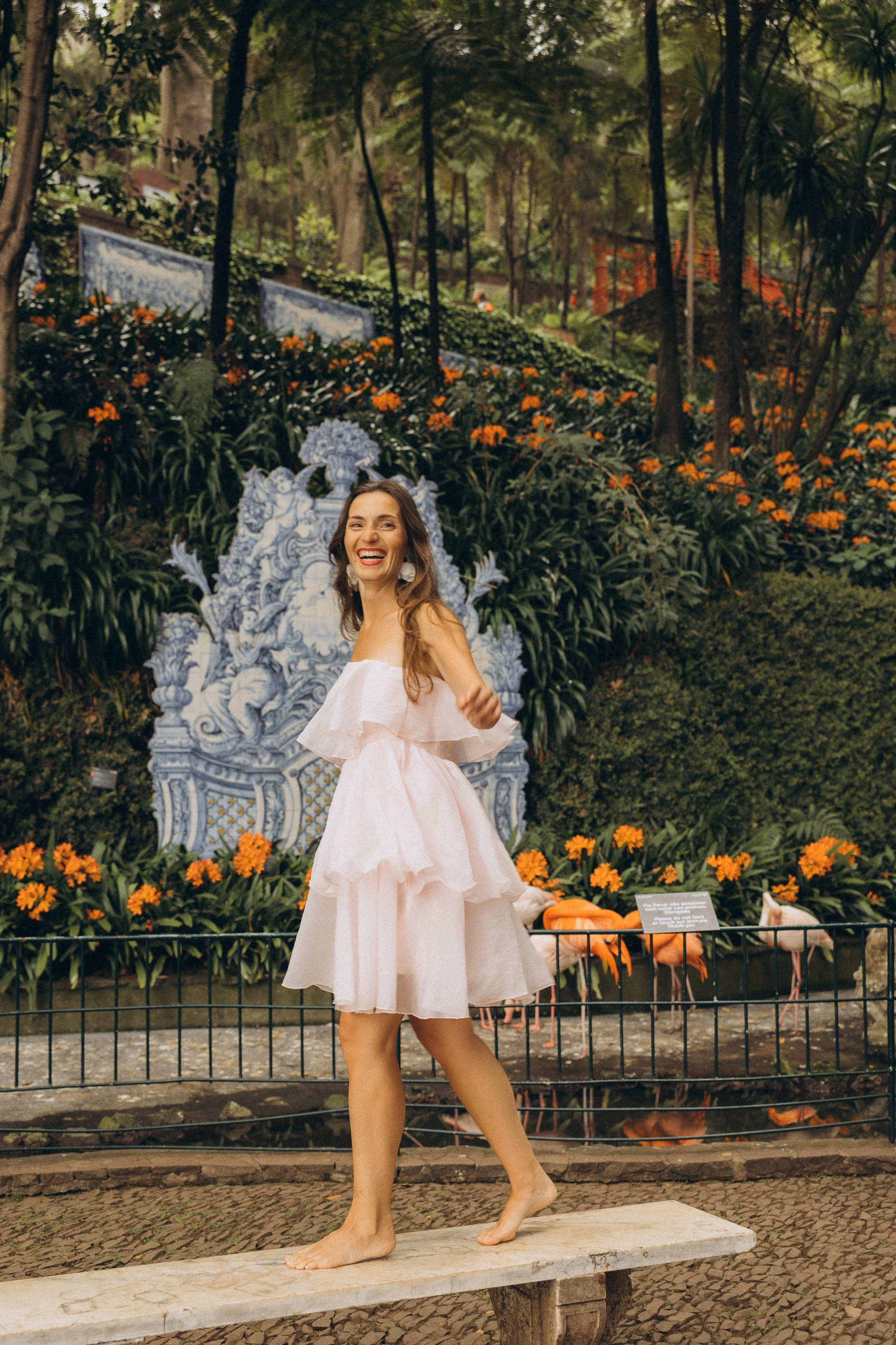 Ladies in the Jardim Monte Palace