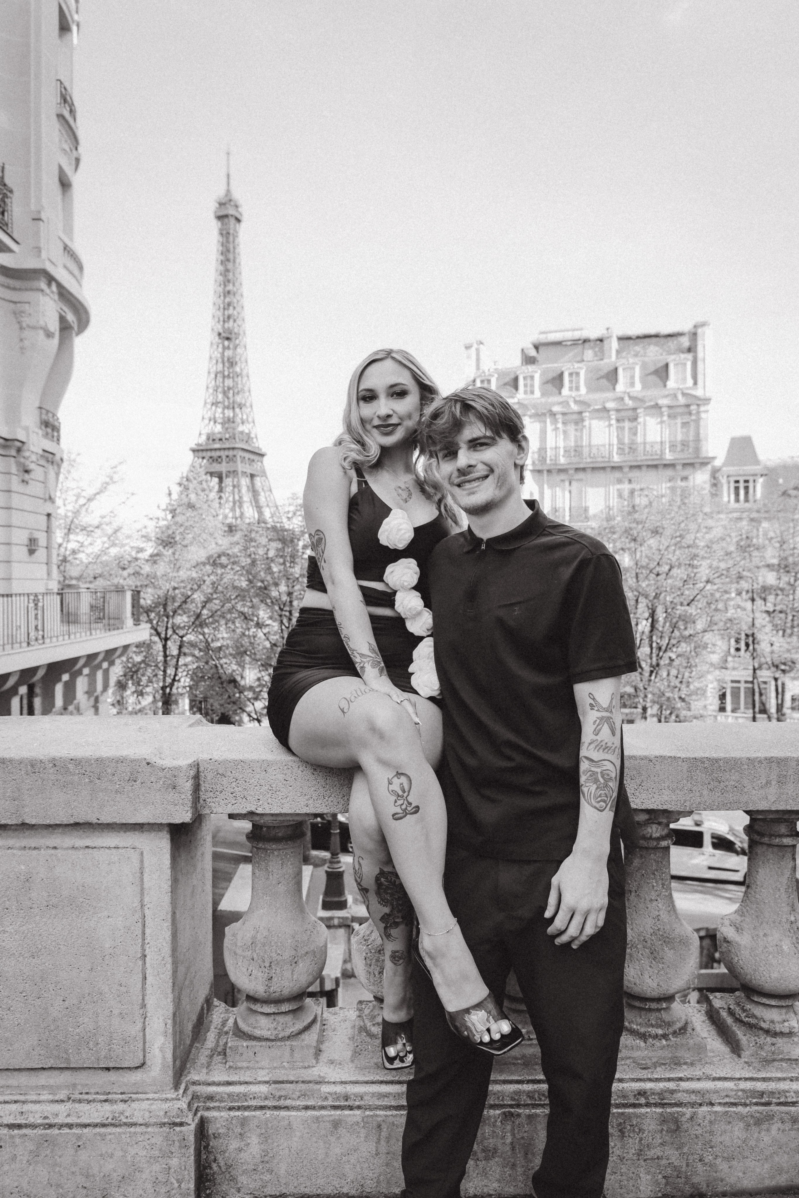 Love Story фотосессия Брианна и Лукас в Париже | Vlada Photo Art. Фотограф в Париже