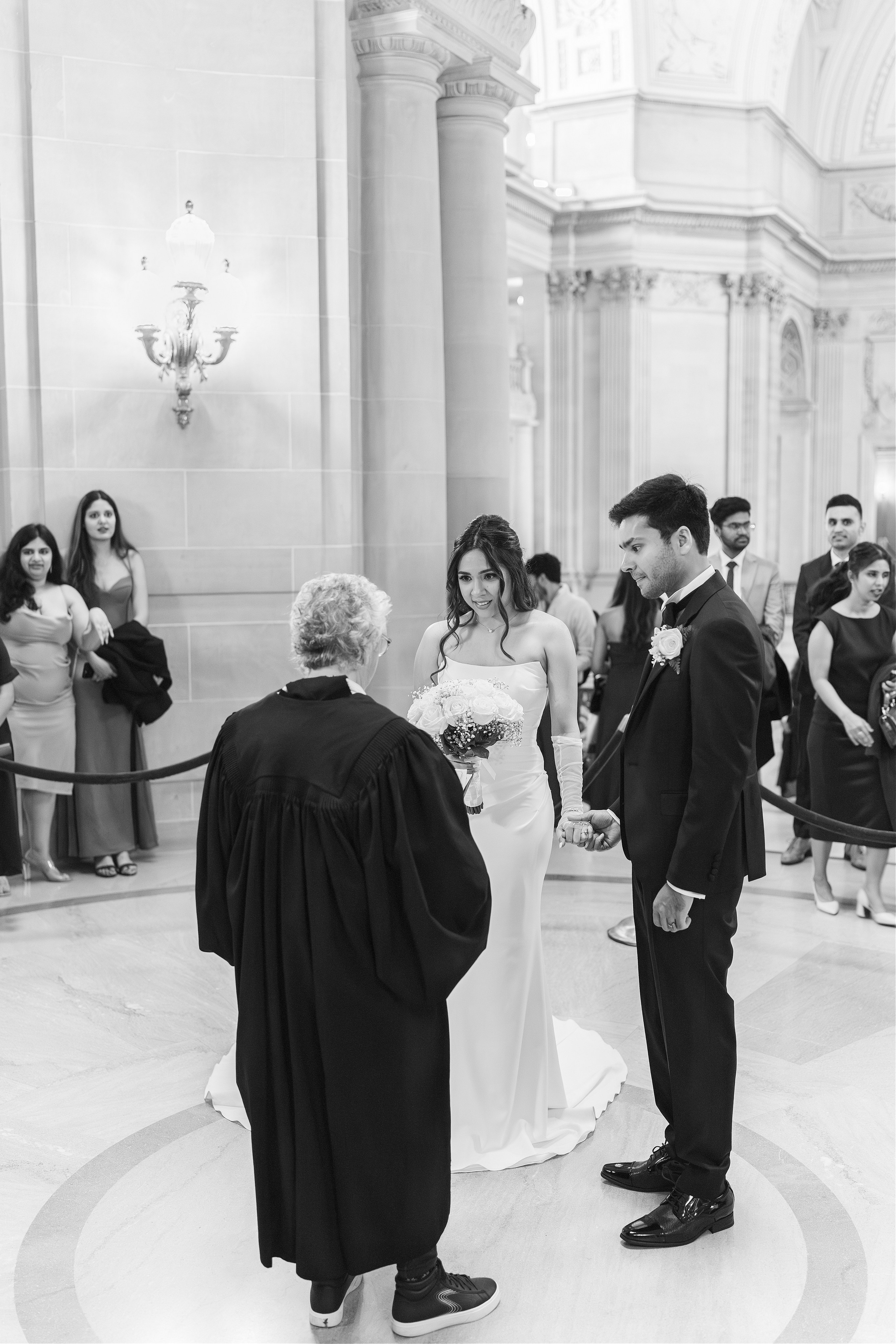 San Francisco City Hall Wedding. Wedding Photography & Videography Team in California, Los Angeles, San Francisco, San Diego and Travel