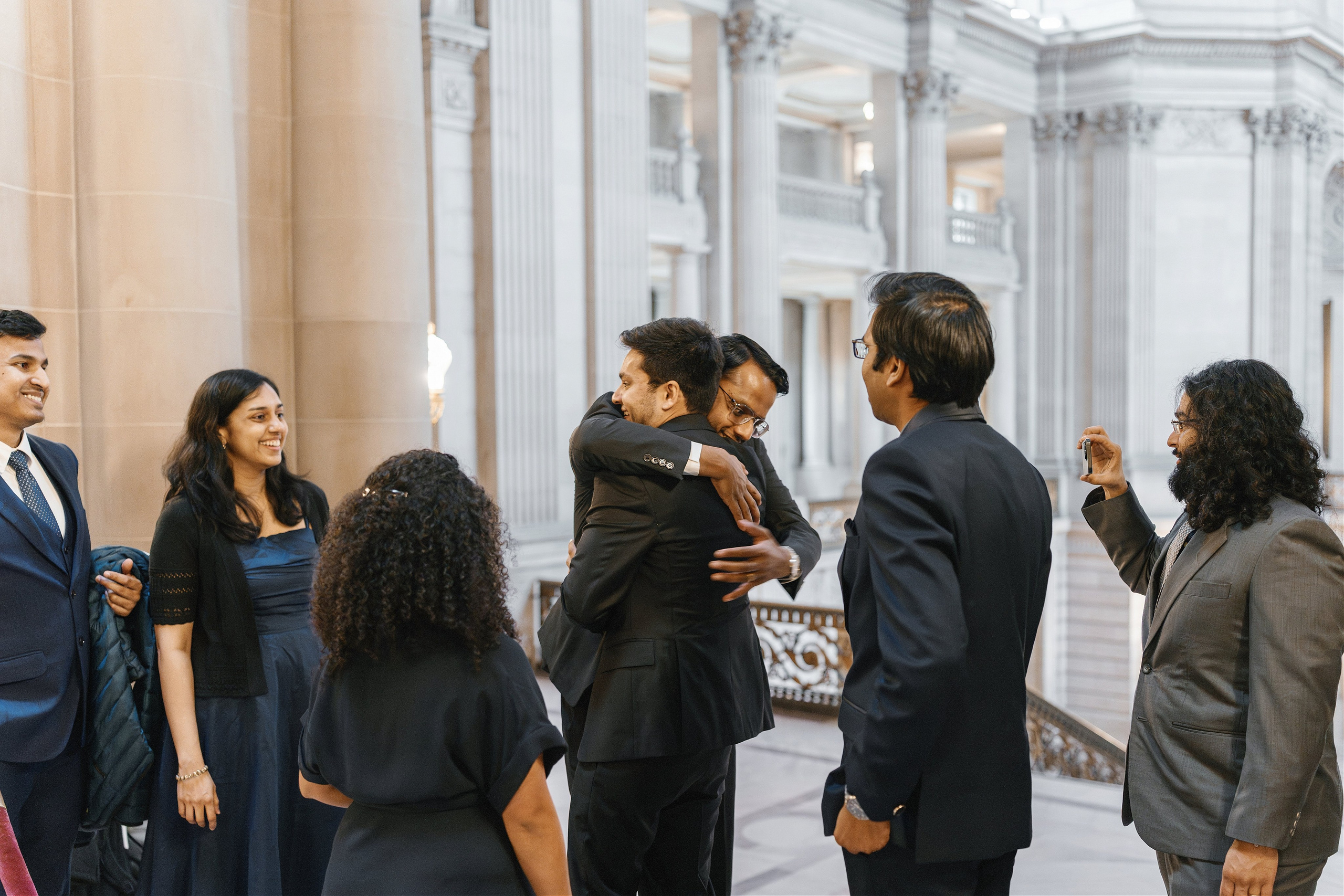 San Francisco City Hall Wedding. Wedding Photography & Videography Team in California, Los Angeles, San Francisco, San Diego and Travel