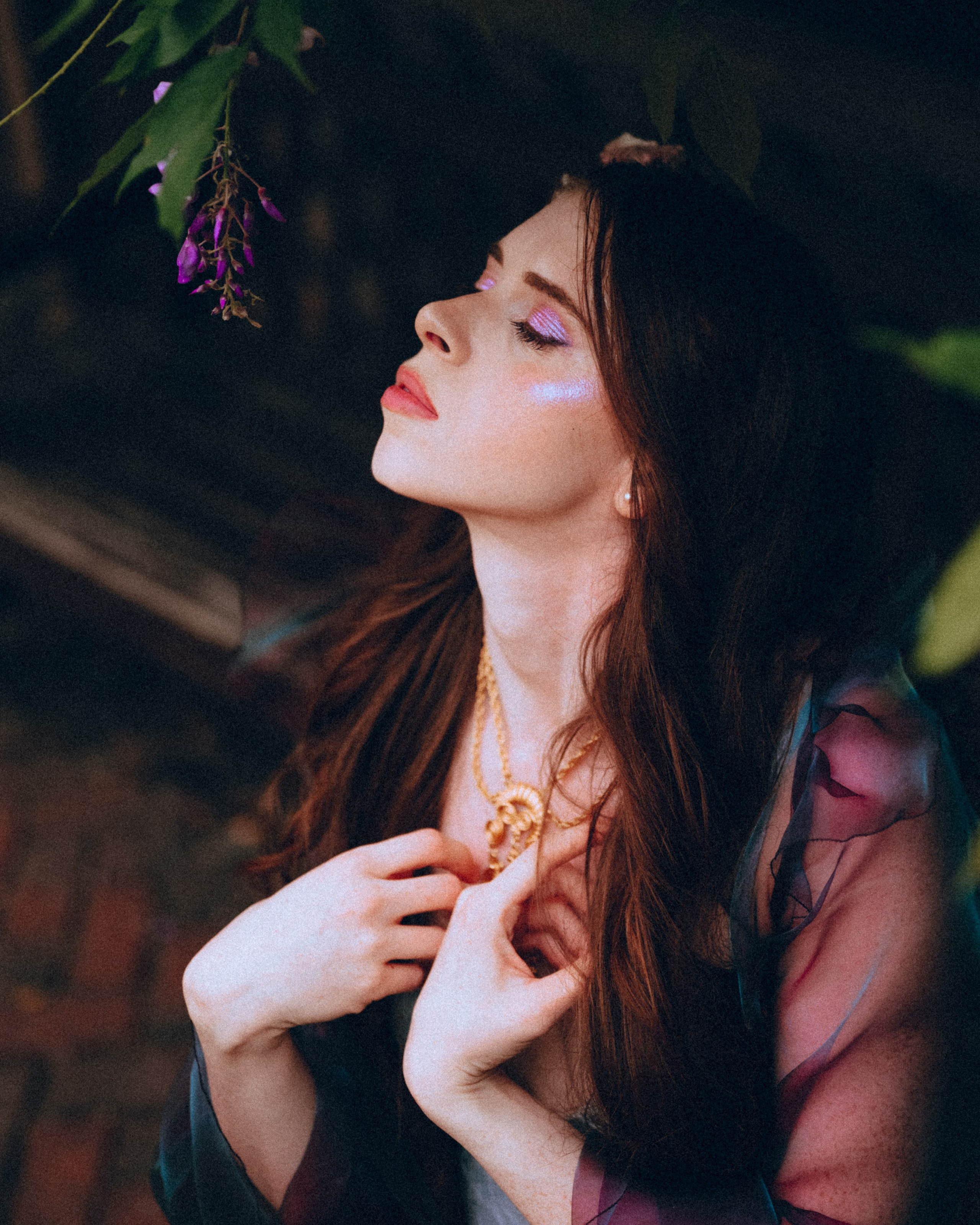 Fairy Photoshoot in a Lotus Pond. Moth & Moss Photography