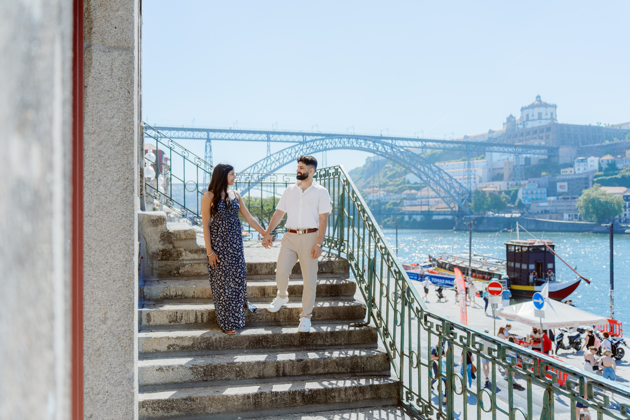 Krishani & Sagar in Porto. Porto Travel Photographer | Couples & Vacation Photos in Portugal — WePortugal