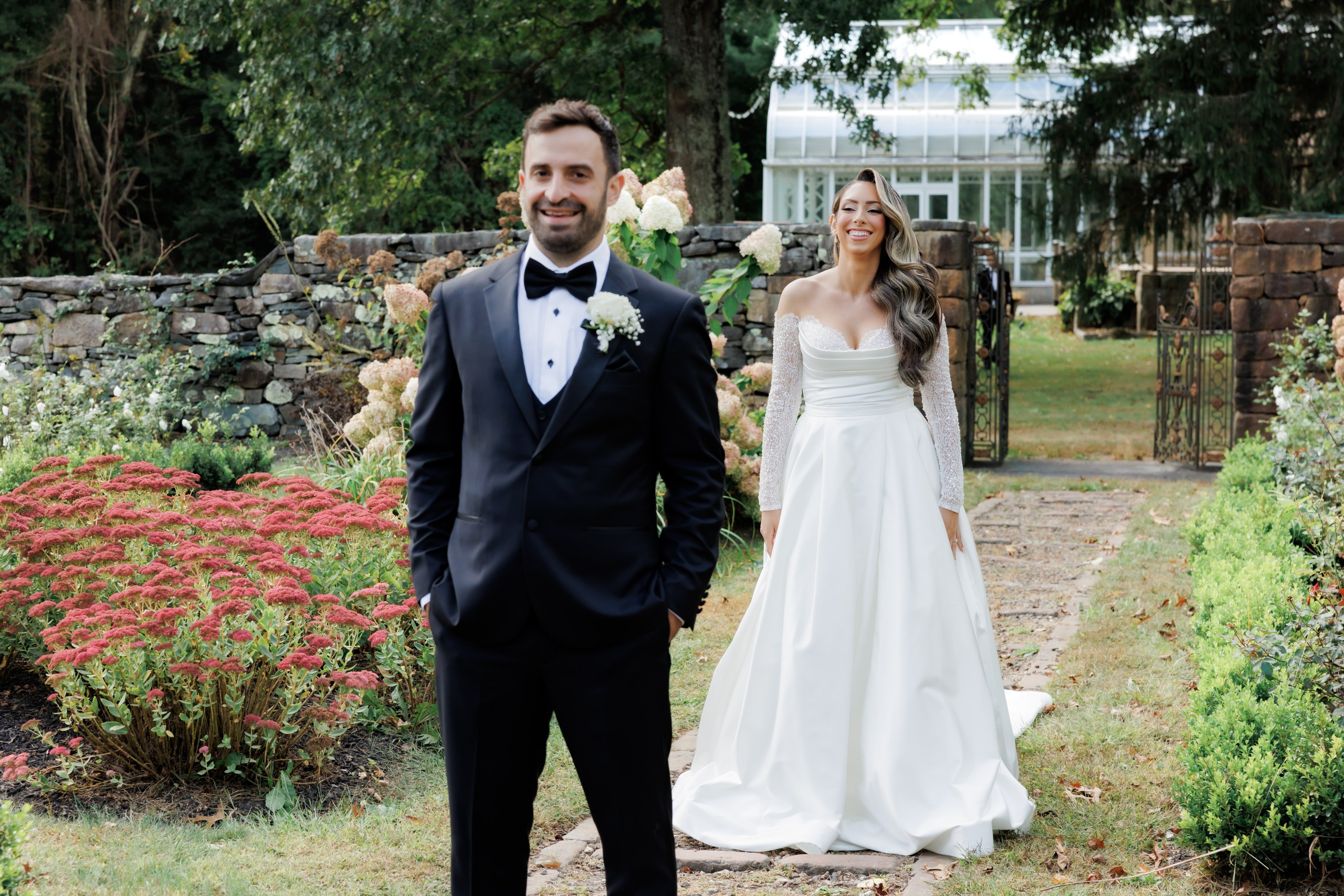 Ashley & Leshye, Falls Creek Farm Equestrian, NY. Wedding Photo & Video