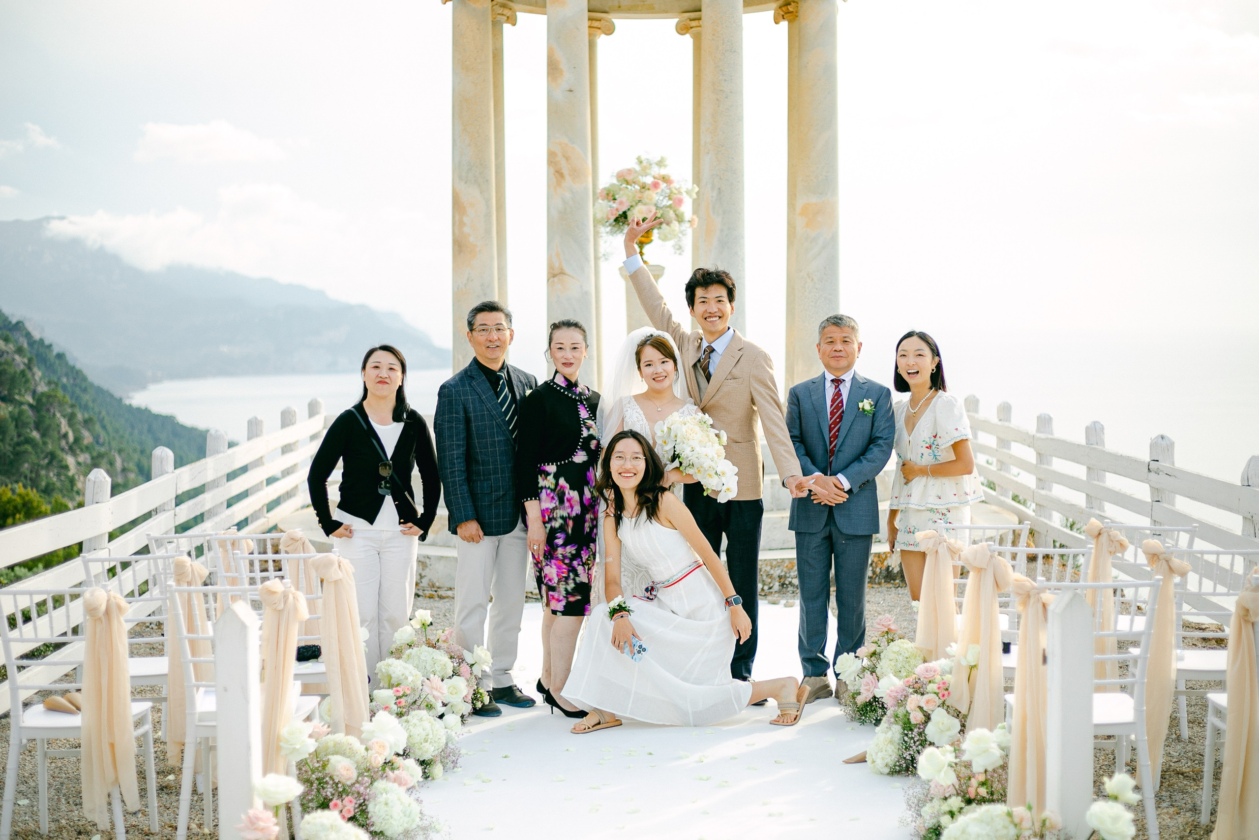 Chenyi & Tiangseng. Wedding Celebrant in Mallorca Iban Collin