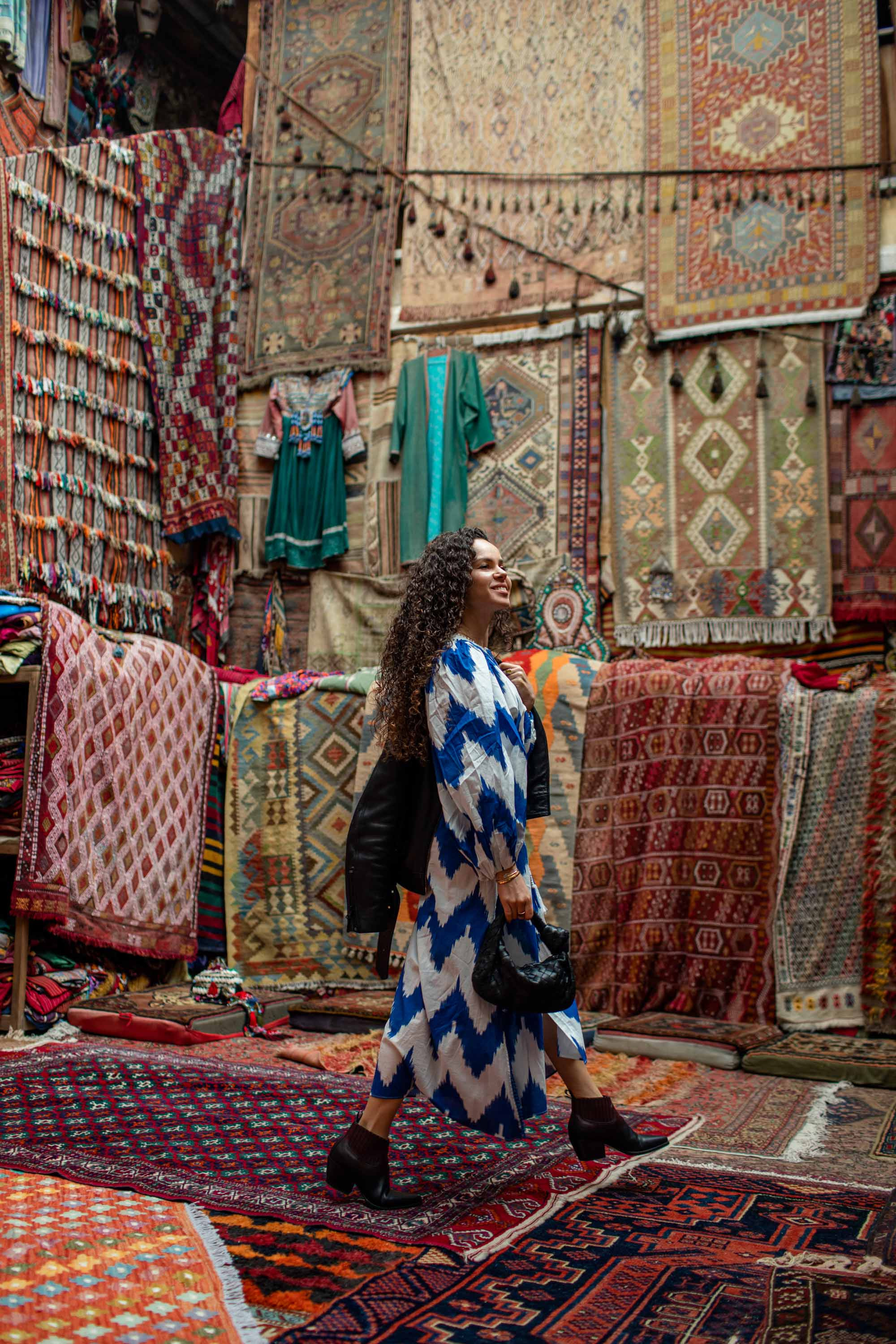 Solo Photoshoot in Kayseri with Wild Horse Herds. Julia Ganch I Fashion Wedding Photography I Cappadocia Turkey