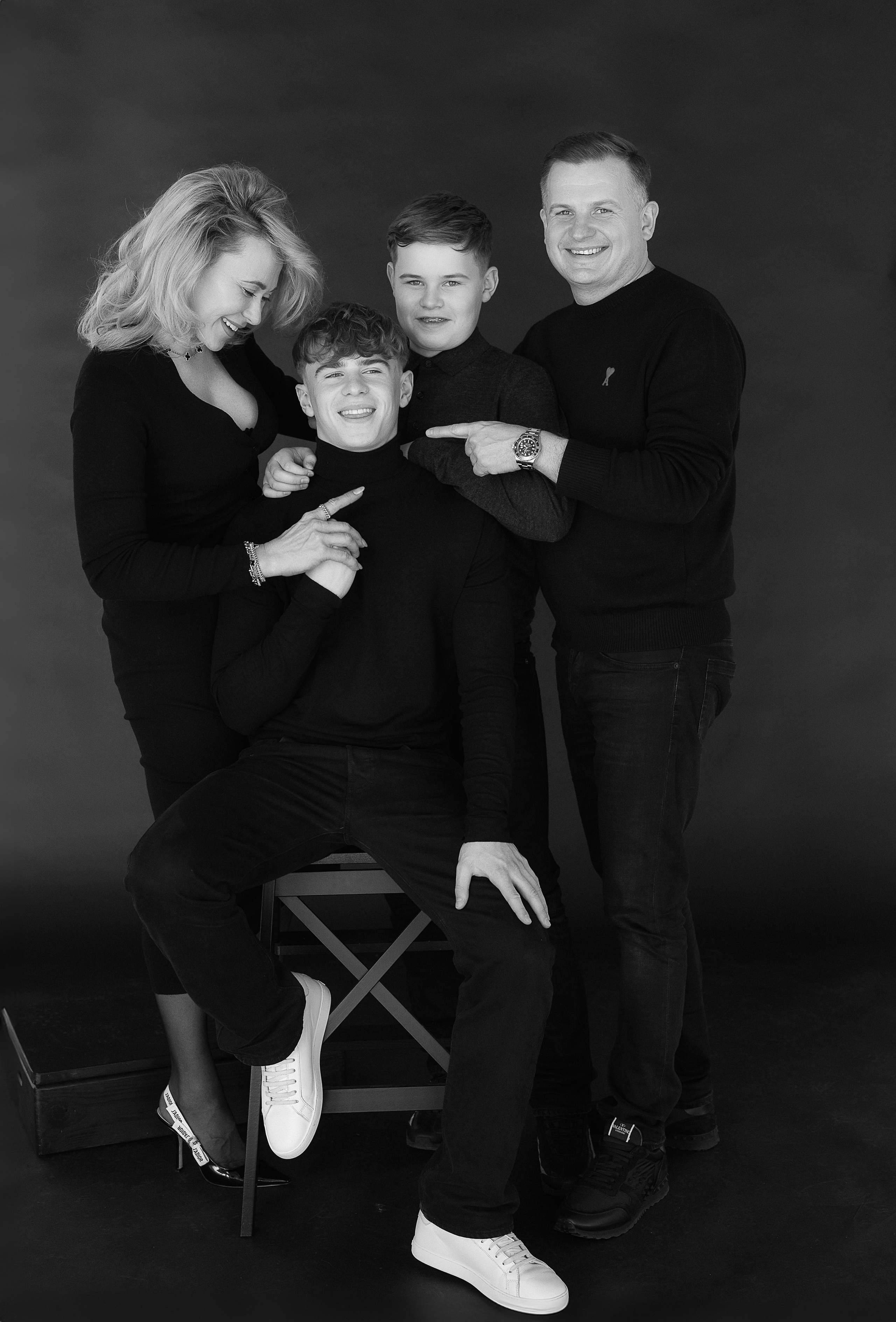 Studio shoot. Family, conceptual women portrait photograher in Geneva, Switzerland