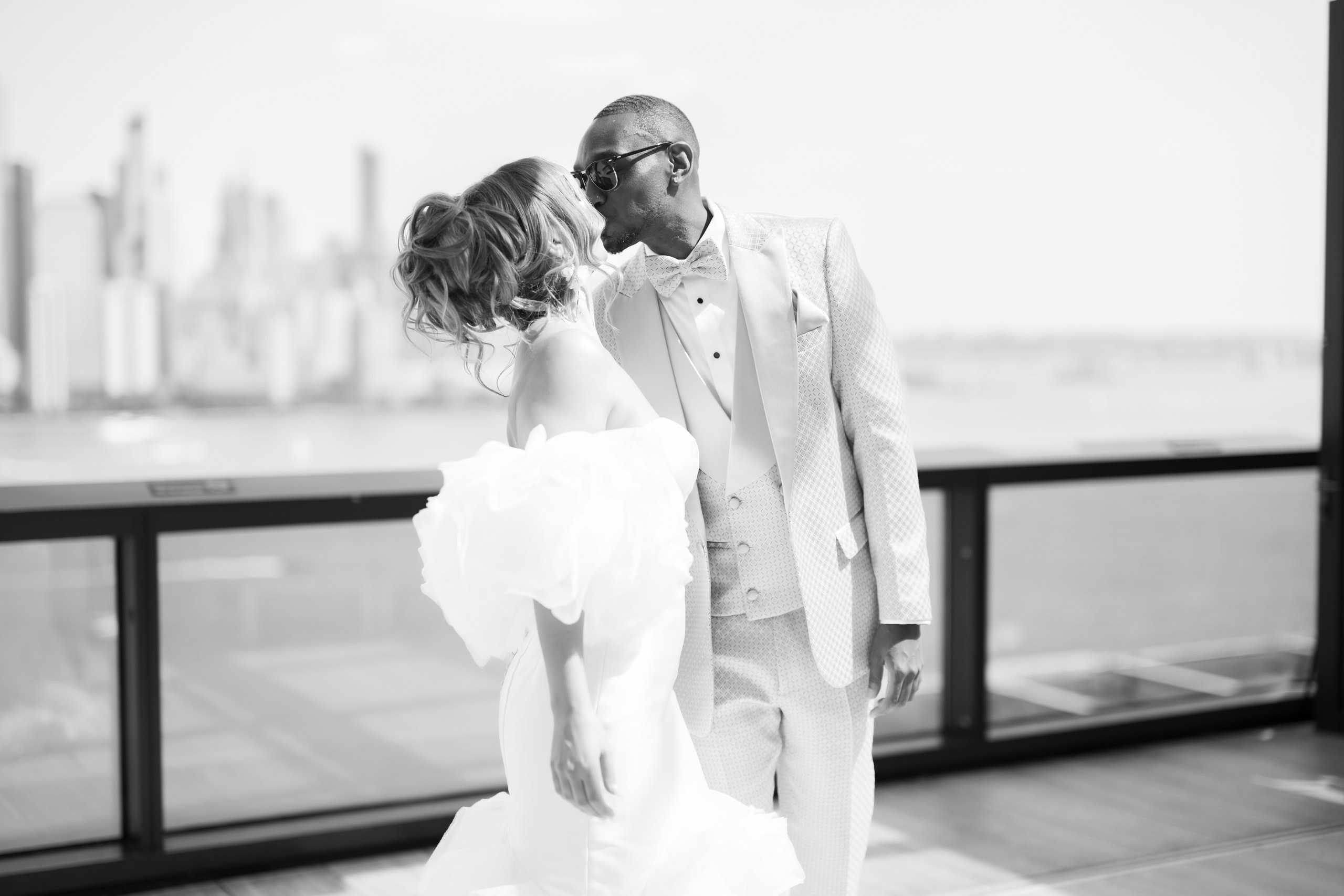 Briana & Kefim, Maritime Pars, Jersey City, NJ. Luxury Wedding Photography and Cinematography
