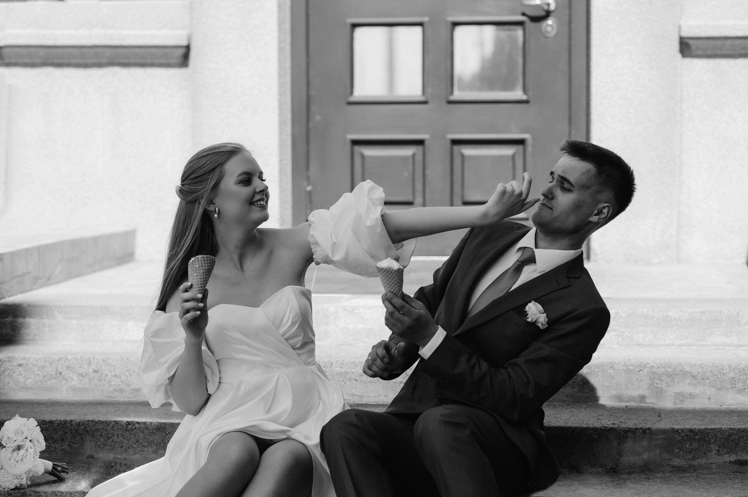 Black and white. Wedding and commercial photographer