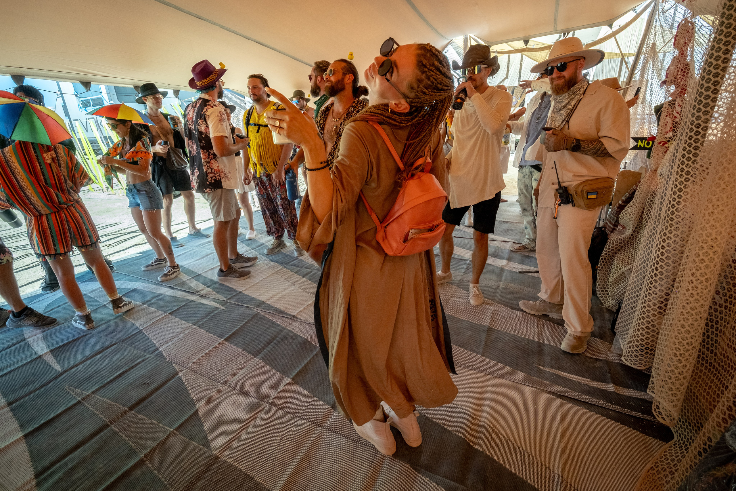 BURNING MAN 2024. Reportage concert portrait photography in the San Francisco Bay Area