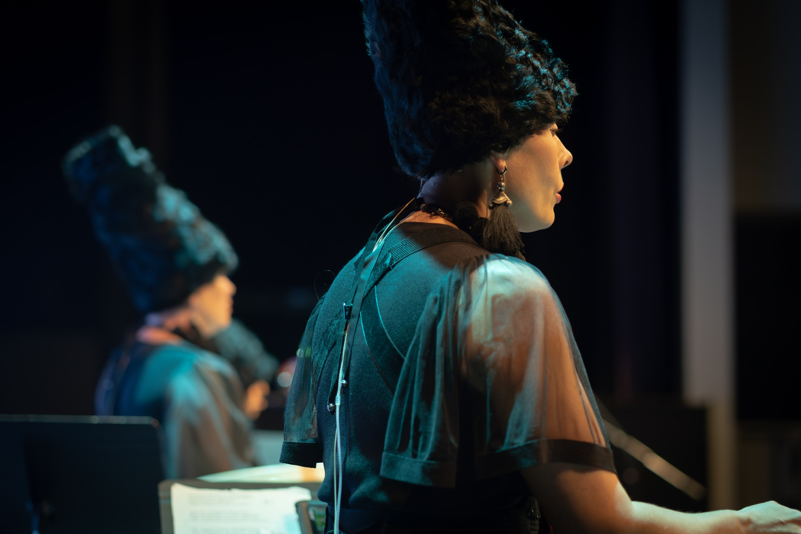 DAKHA BRAKHA. Reportage concert portrait photography in the San Francisco Bay Area