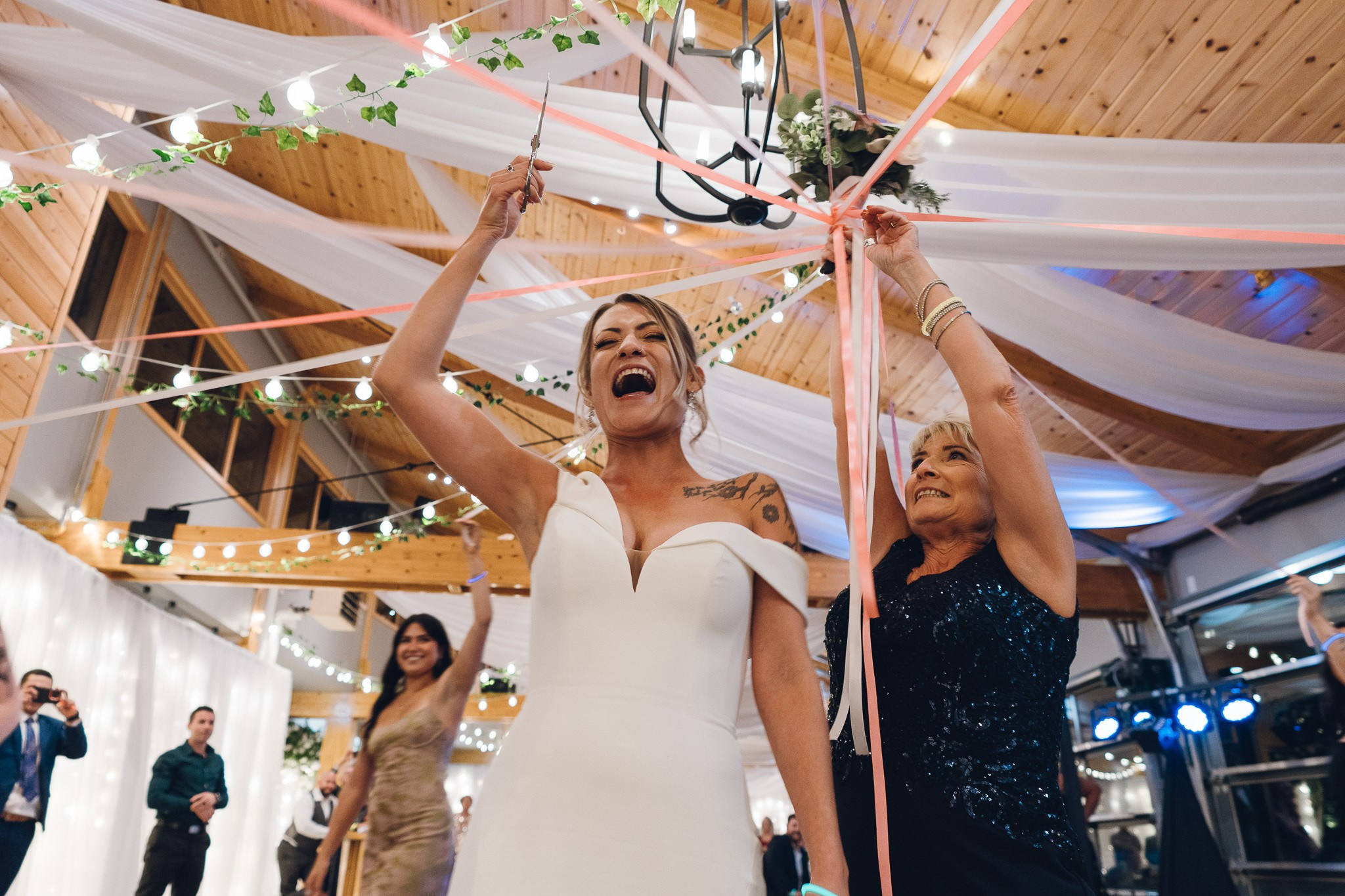 Wedding in a Bragg Creek, Alberta