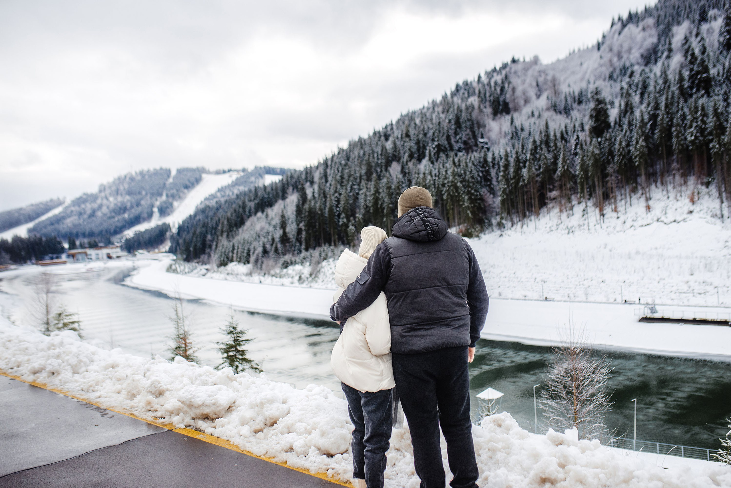 Освідчення Назар та Іванна Буковель. Весільний та портретний фотограф Кизим Арсен