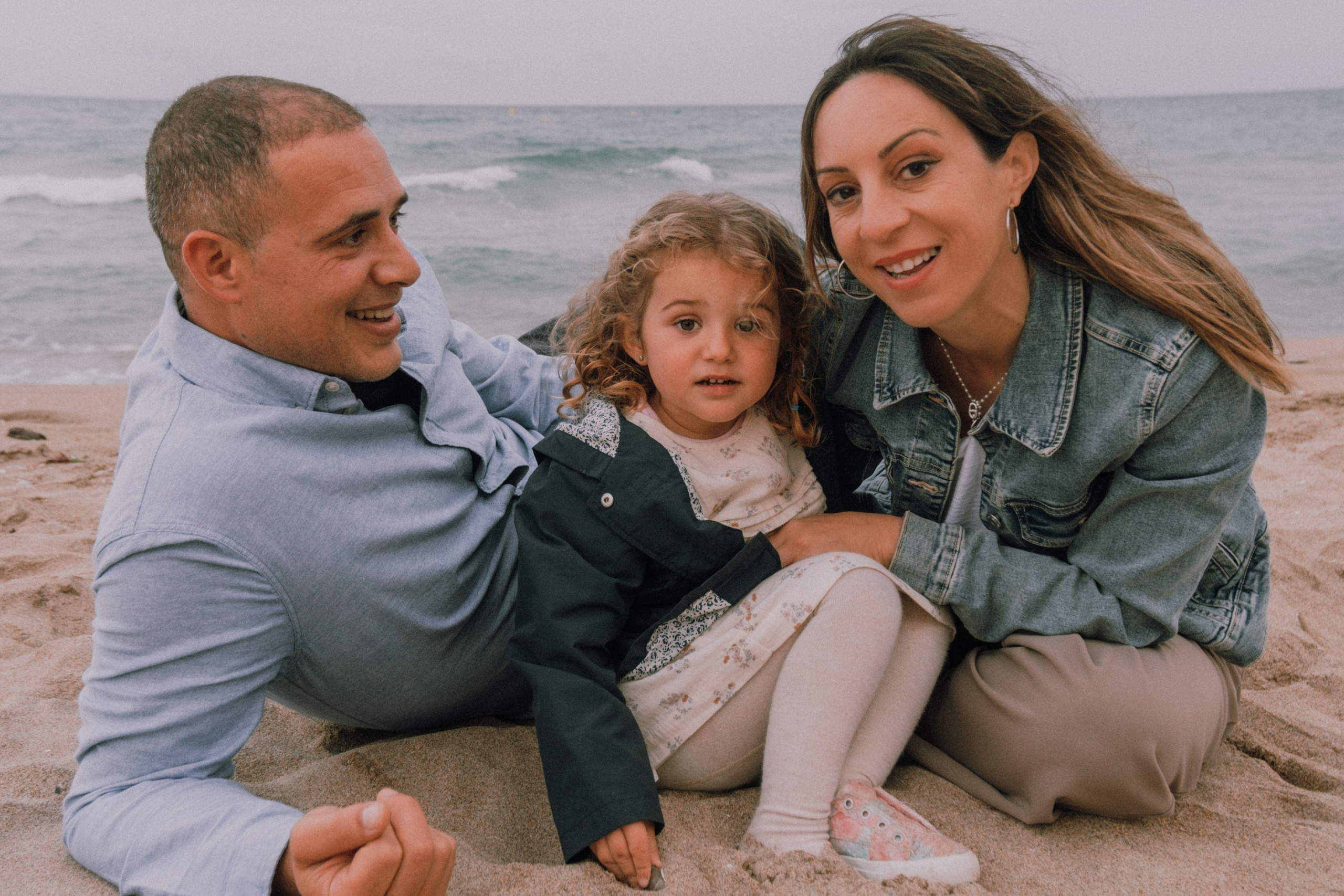 Семейная фотосессия на пляже. Профессиональная фотосъемка в Калафелле — Елена Медведева