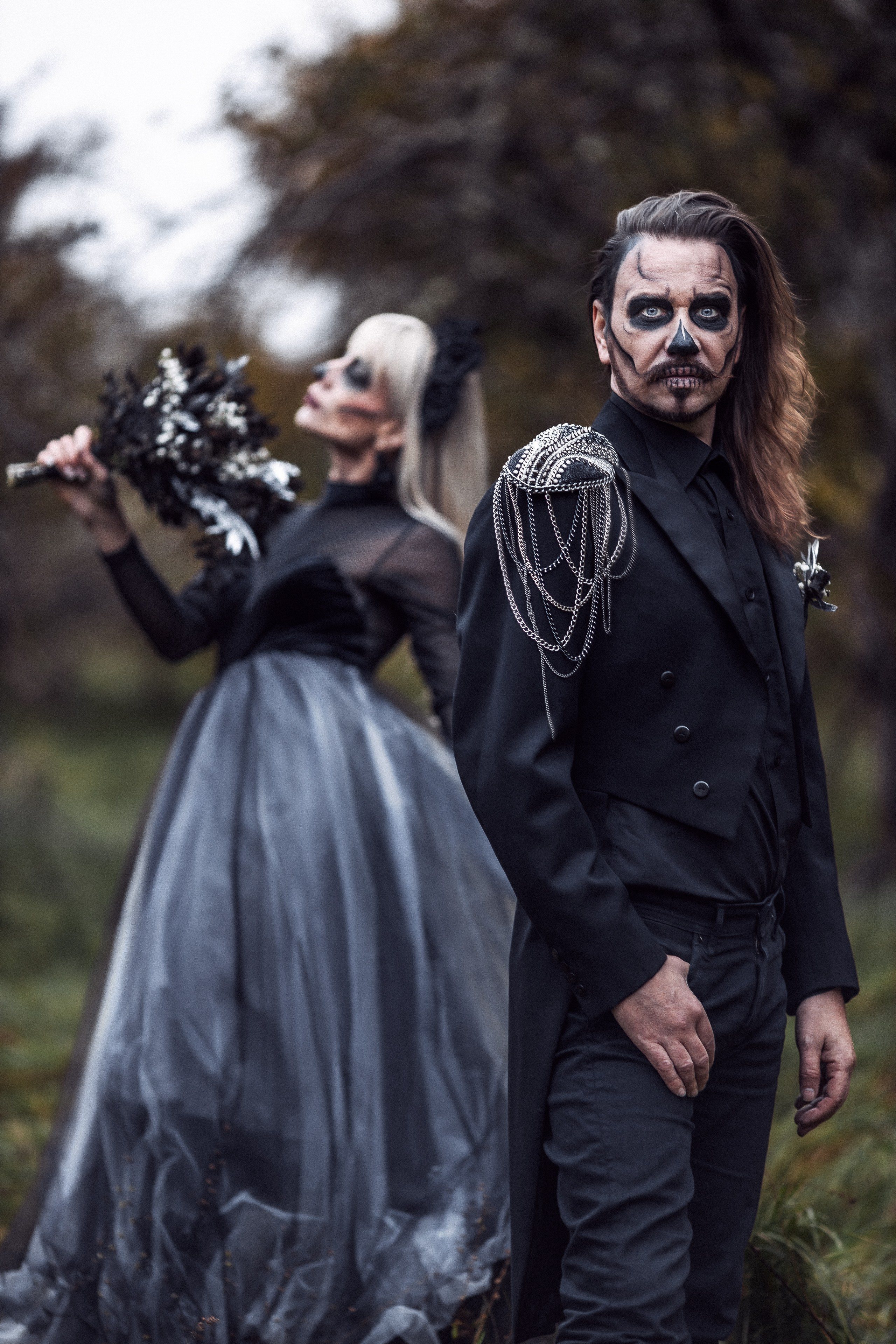 Couple Halloween 22.10.2023. Portree- ja perefotograaf Anton Hansen Tallinnas, Eestis