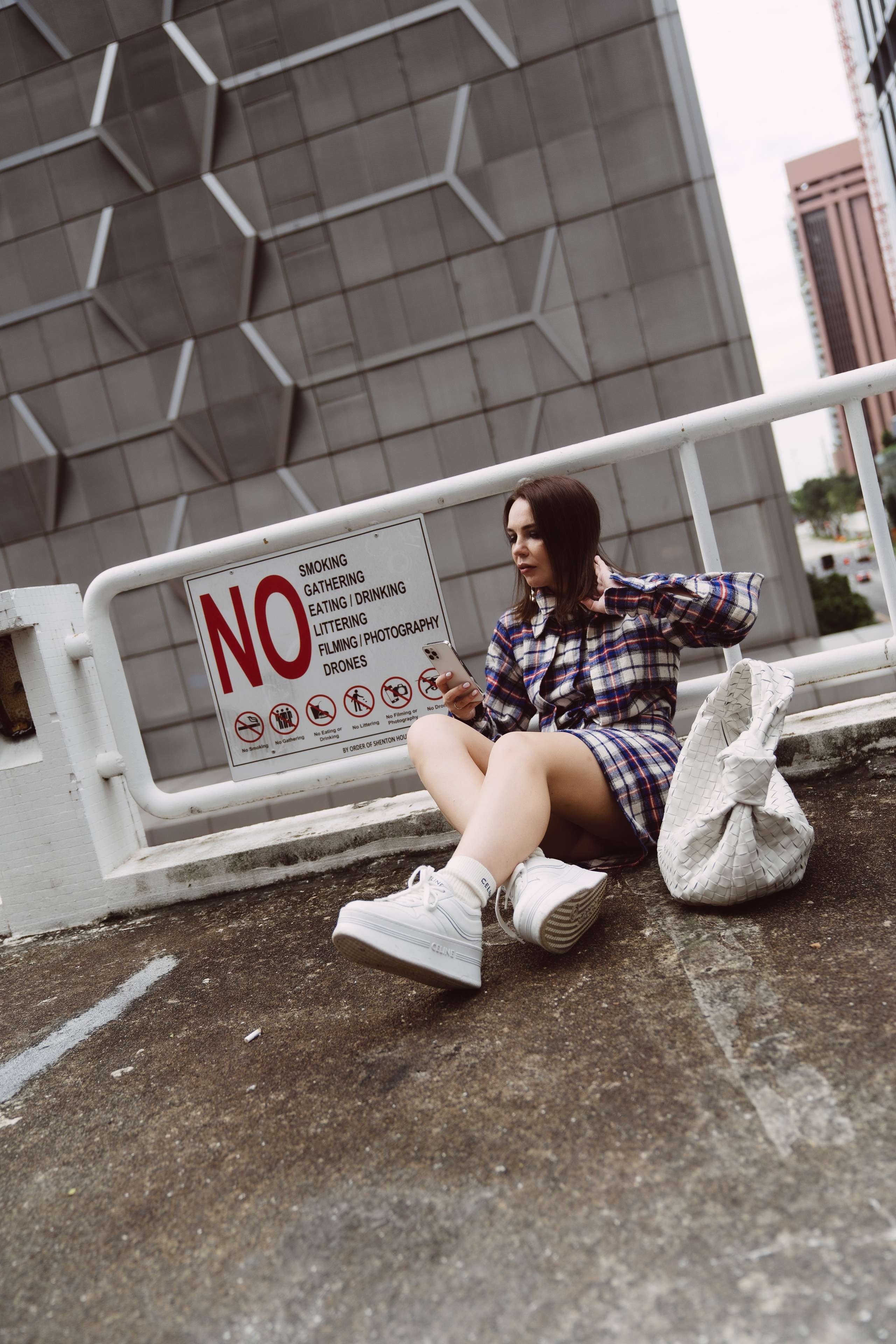 Portrait. Dasha in Singapore