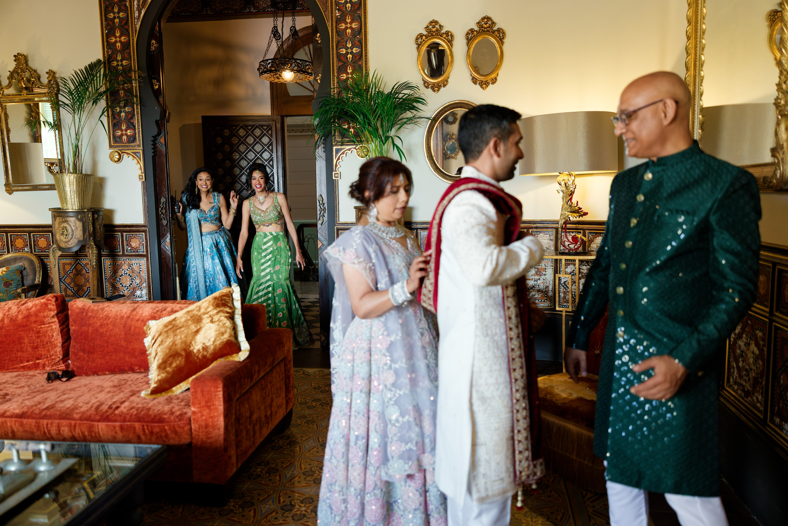 Indian wedding at Gran Villa Rosa, Barcelona