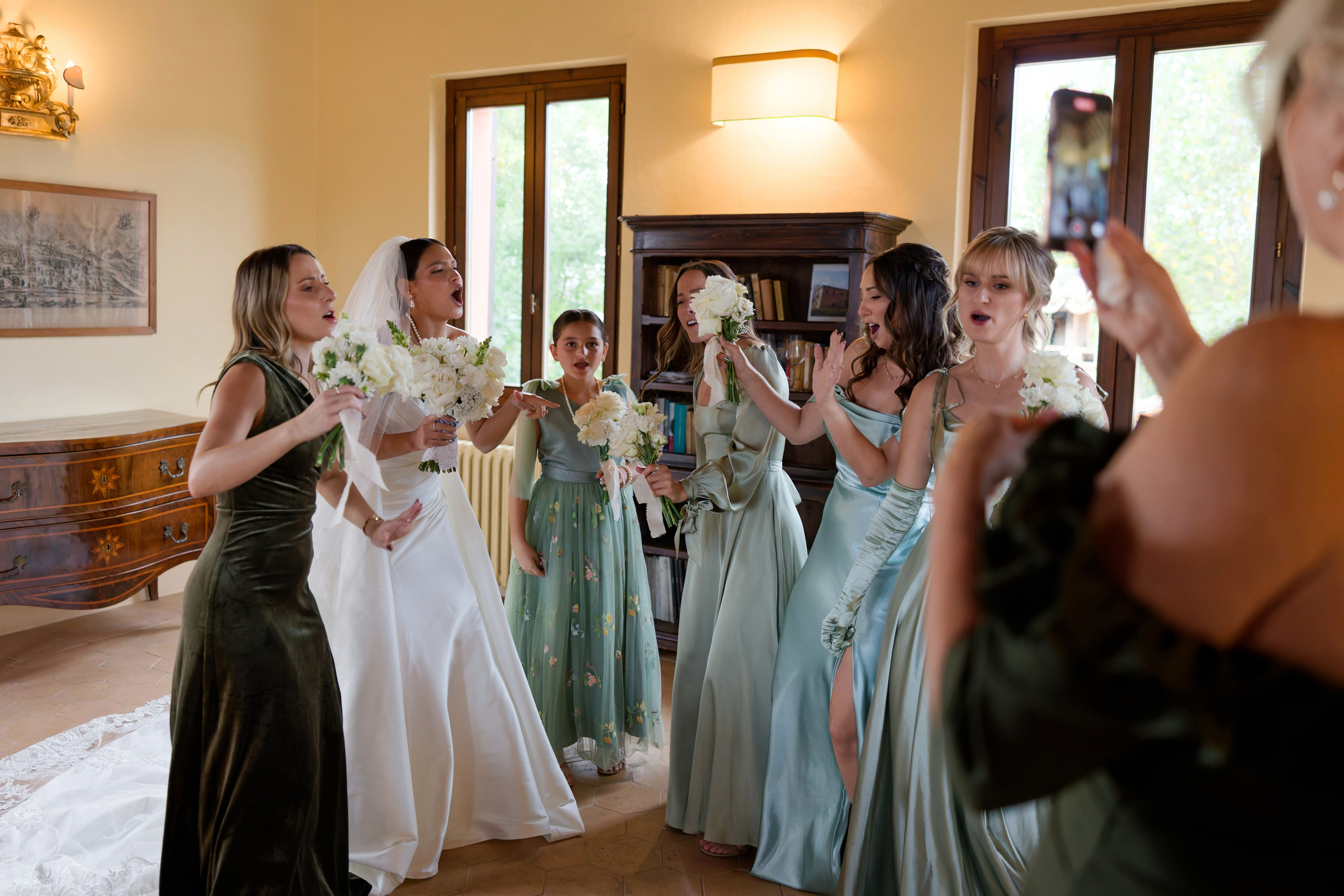 Wedding at Fonte Sala, Umbria