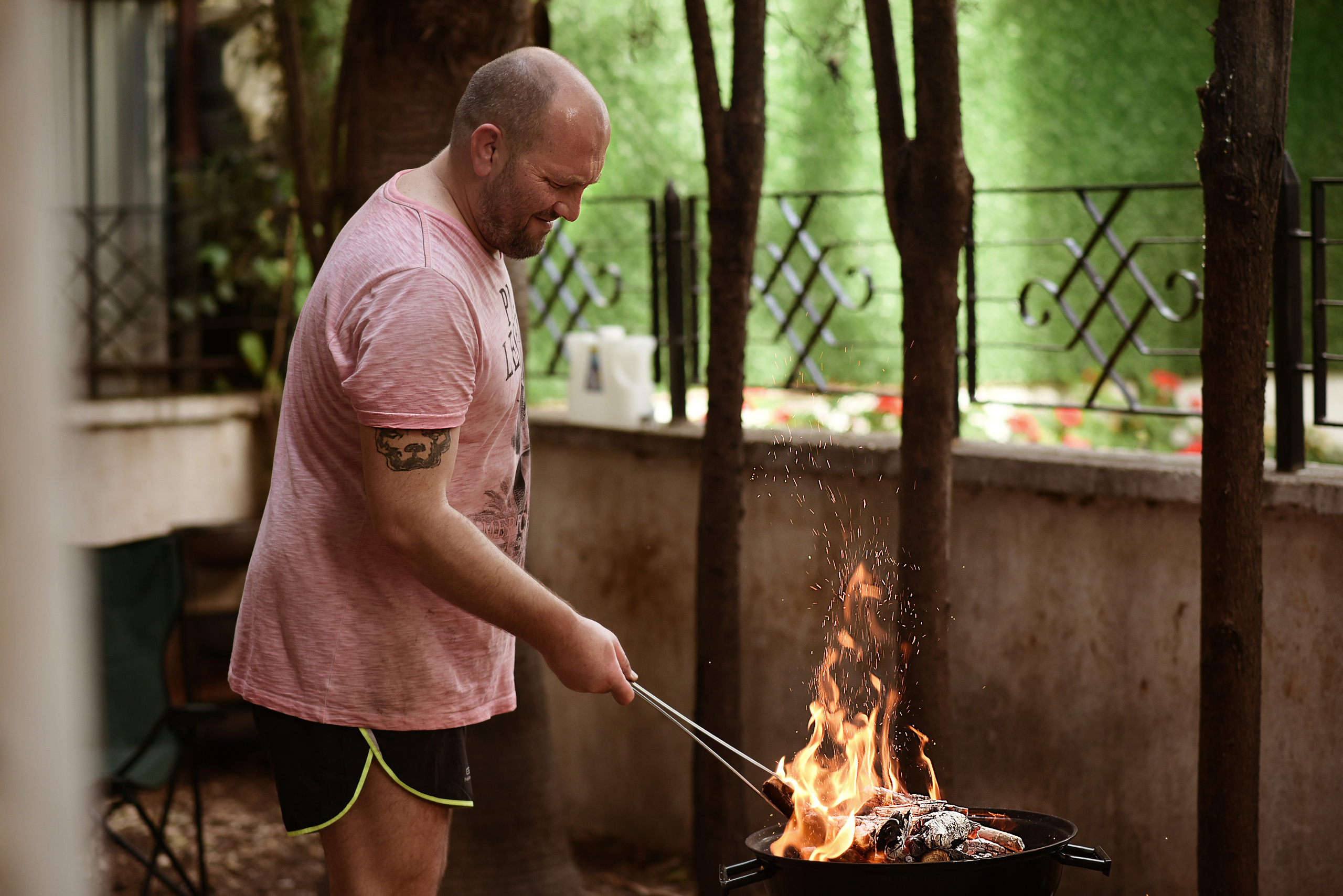 Семейное барбекю. Aile fotoğrafçısı Olga Aksyonova, Donetsk ve Antalya’da