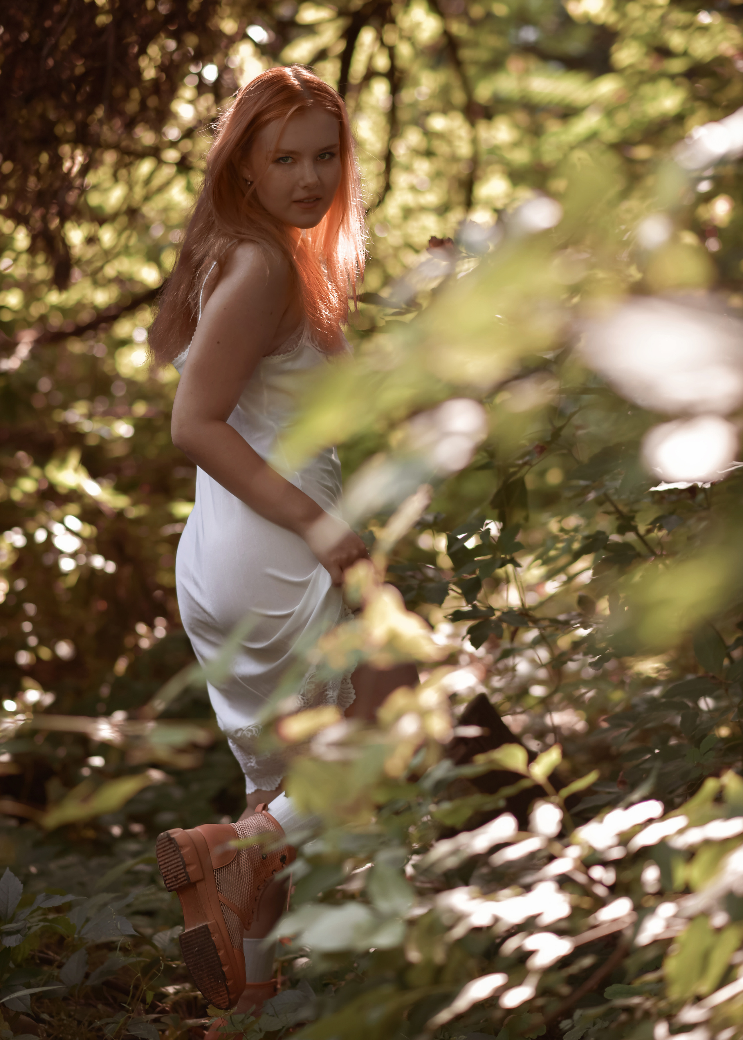 Лесная нимфа. Aile fotoğrafçısı Olga Aksyonova, Donetsk ve Antalya’da